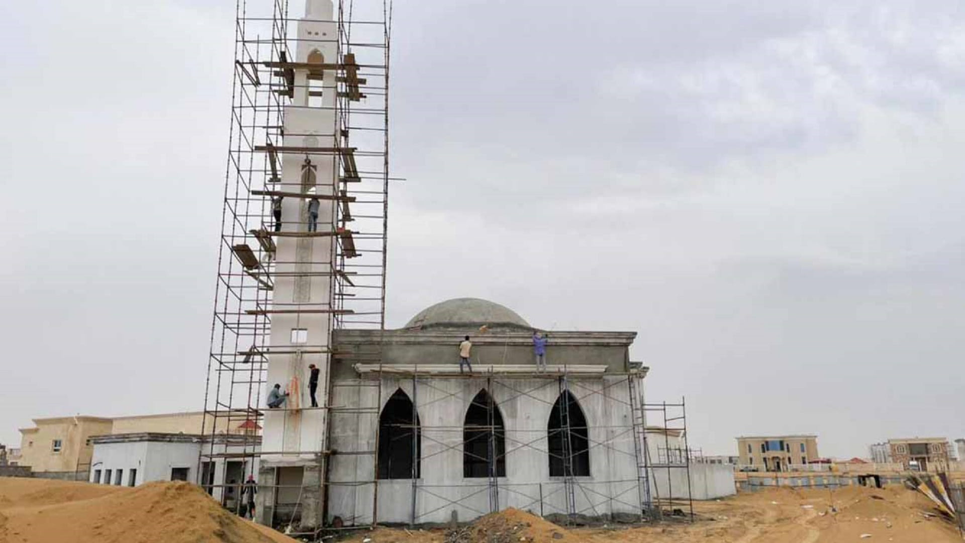 Image for the title: SCI : 66% completion of construction work at Al Mawrada 2 Mosque 