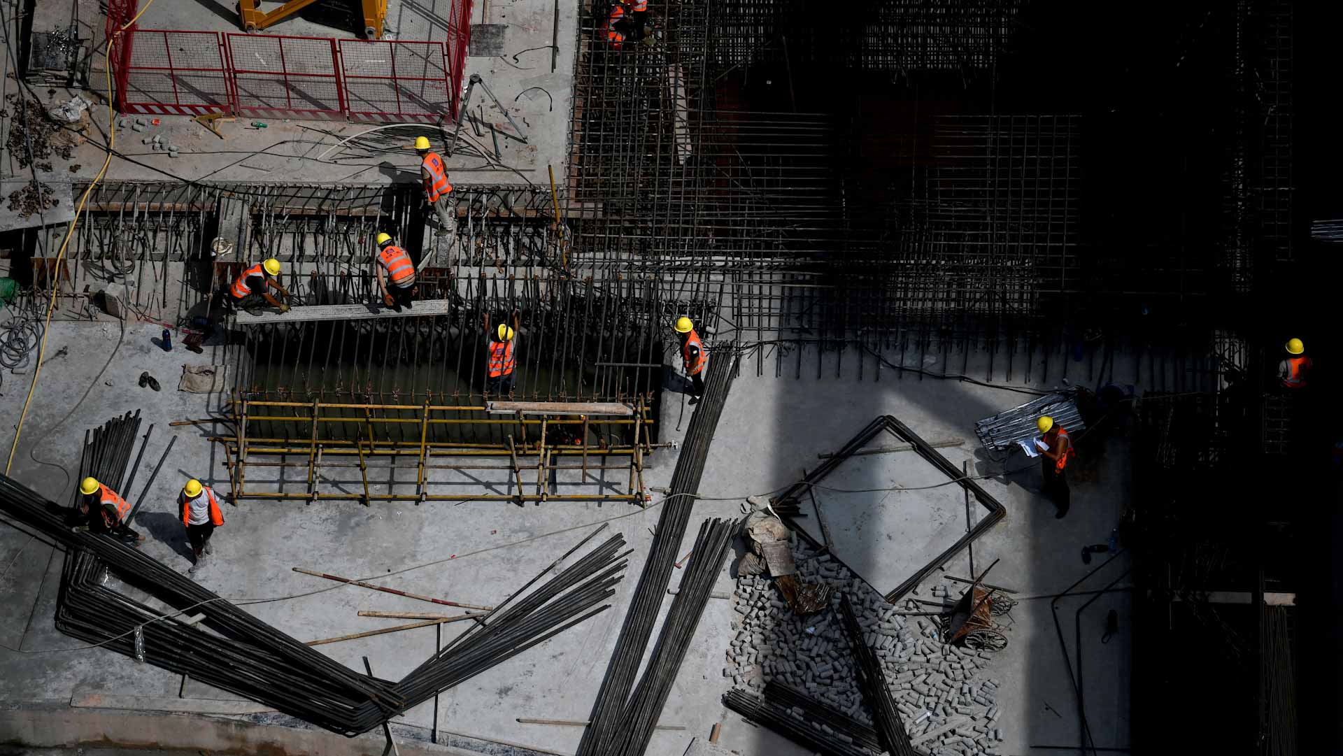 Image for the title: 14 killed in Chinese construction site landslide 