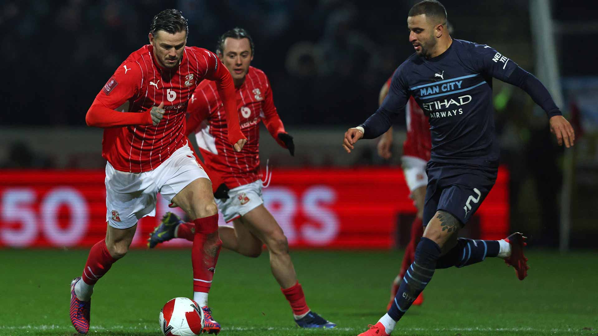 صورة بعنوان: مانشستر سيتي يتأهل للدور الرابع من كأس الاتحاد الإنجليزي 