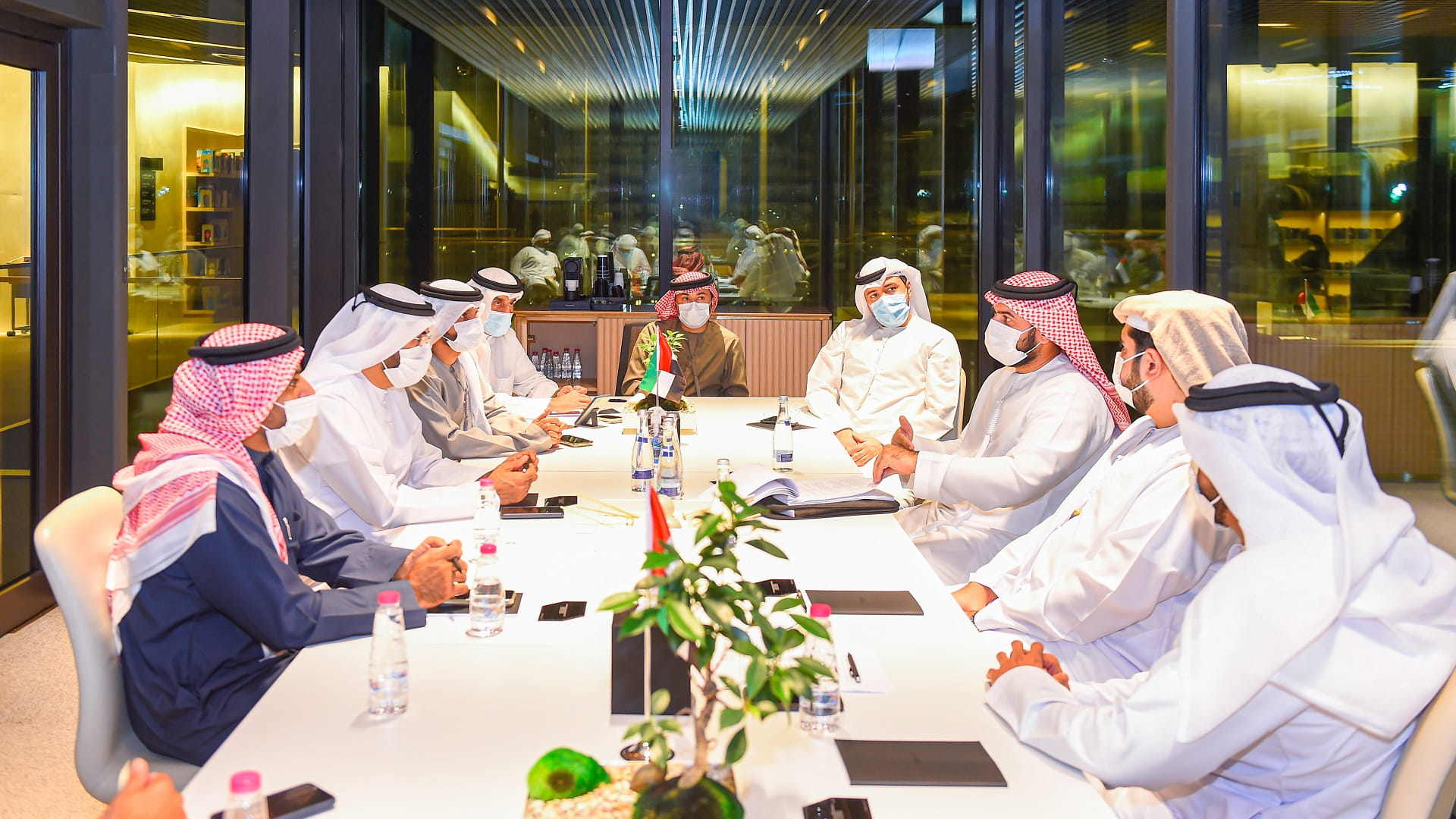 Image for the title: Sharjah Police and Prosecution hold a coordination meeting 