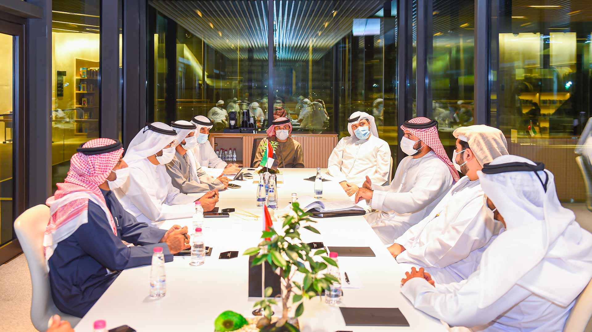 Image for the title: Sharjah Police and SPP hold a coordination meeting 