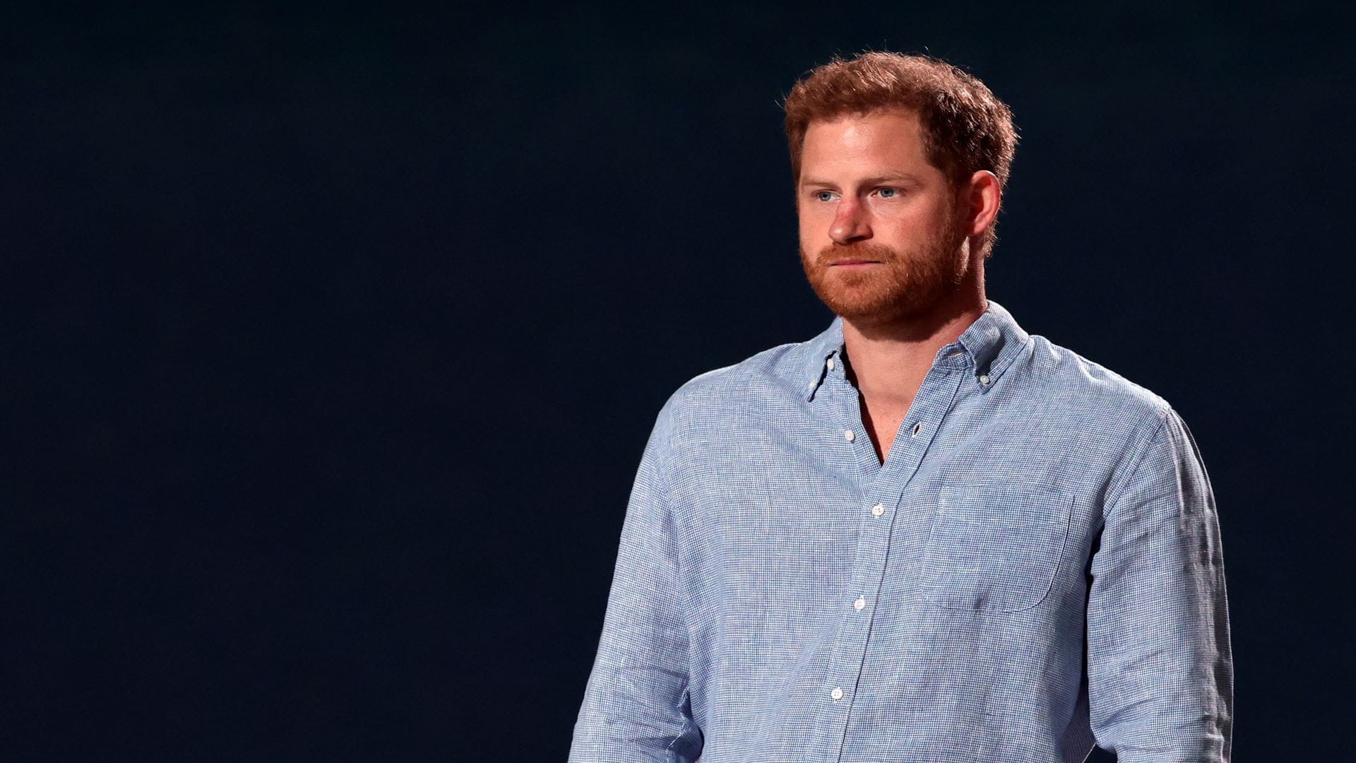 Image for the title: Prince Harry sues for UK police protection 
