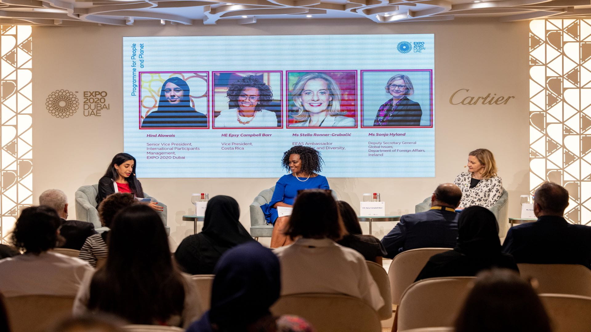 Image for the title: World leaders at Expo say equality is path to progress  