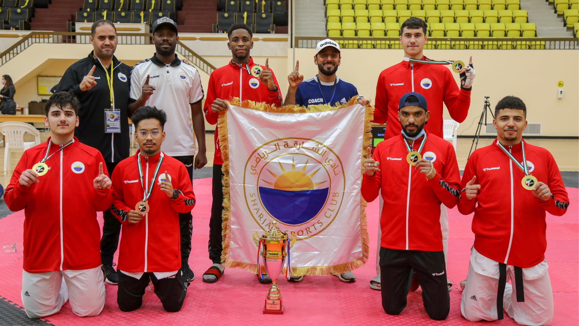 صورة بعنوان: فريق الشارقة يتوّج بلقب بطولة الإمارات المفتوحة للتايكواندو  