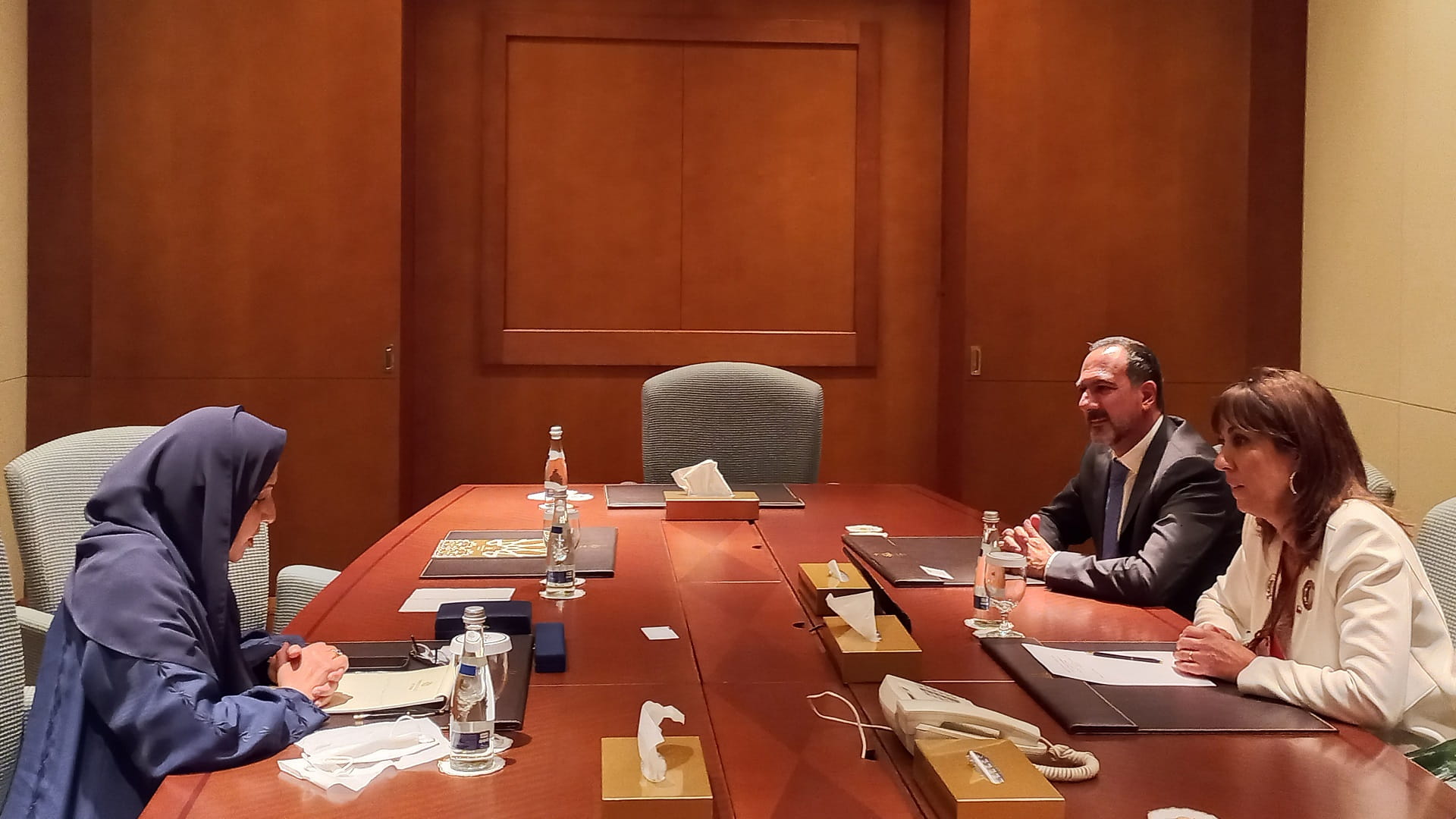 صورة بعنوان: الإمارات وتشيلي تبحثان تعزيز العلاقات المتميزة بين البلدين 