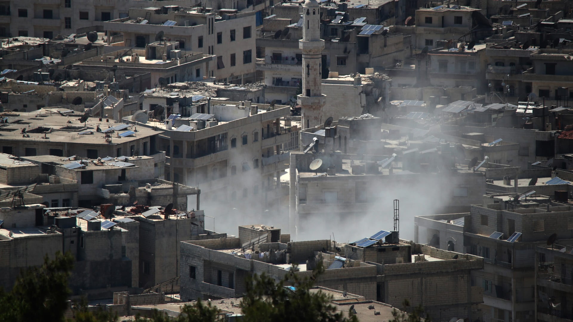 Image for the title: Shelling on Syria's Afrin kills six civilians 