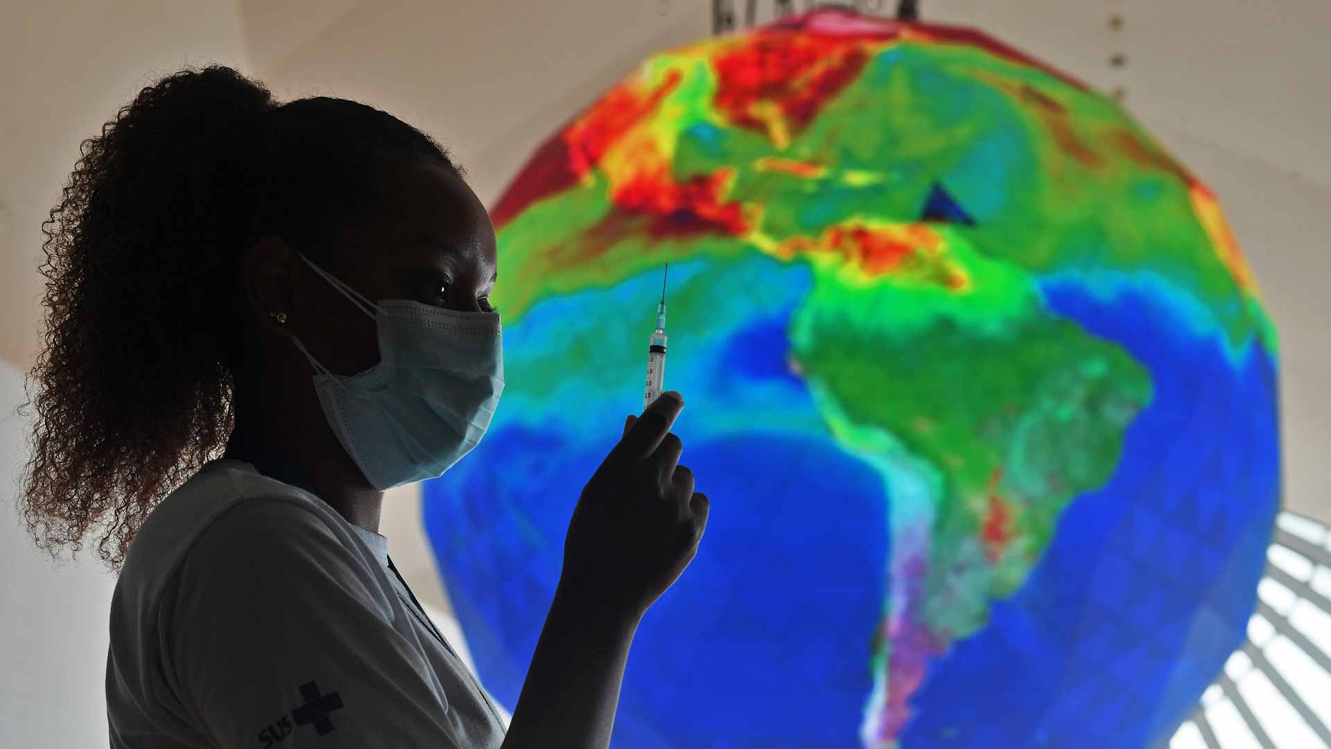 Image for the title: Brazil records 168,495 new cases of COVID-19 