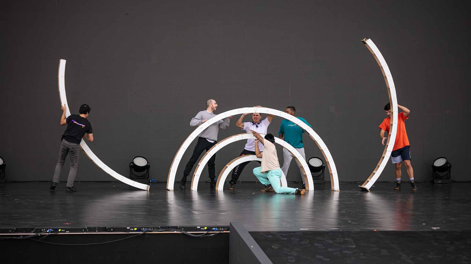 Image for the title: Leading artists add touches to Narratives of the Place 