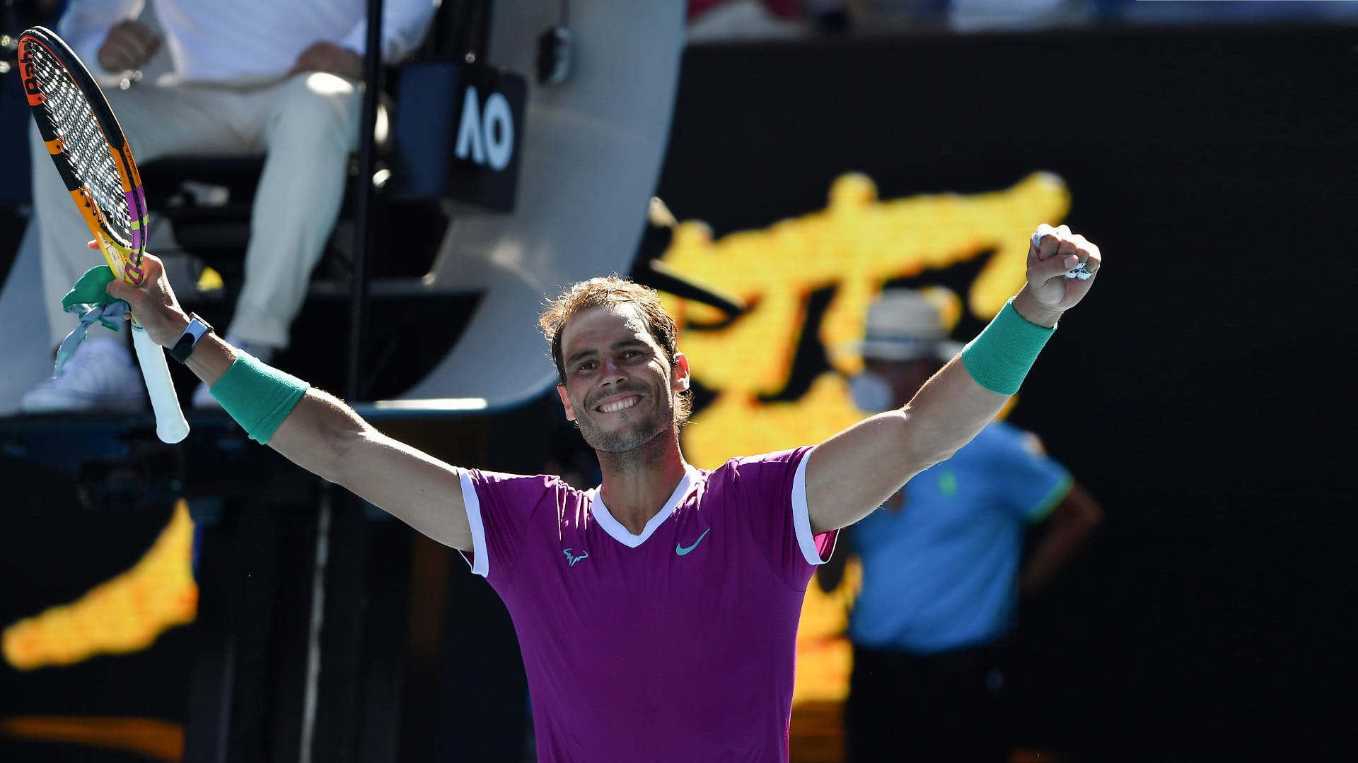 صورة بعنوان: الإسباني نادال يصعد لدور الثمانية ببطولة أستراليا المفتوحة للتنس 