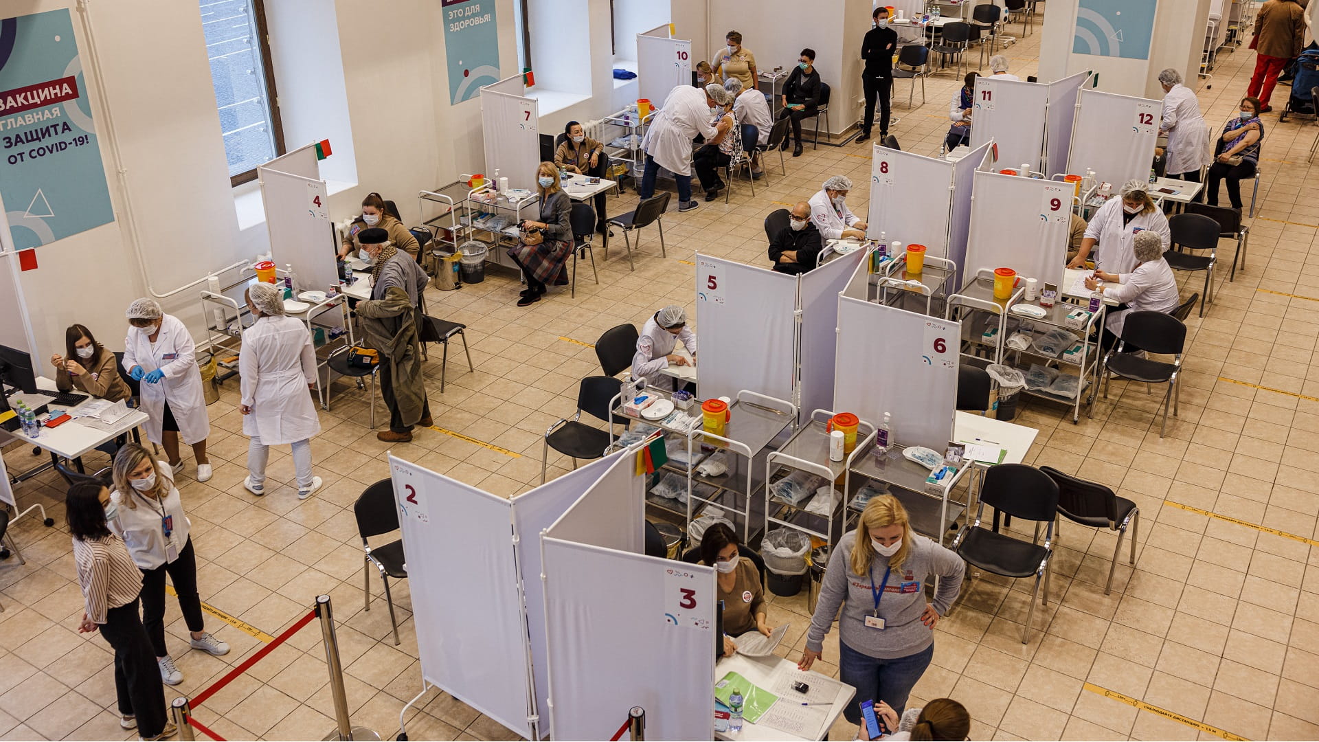 Image for the title: Russia confirms 63,205 new cases of COVID-19 in past 24 hours 