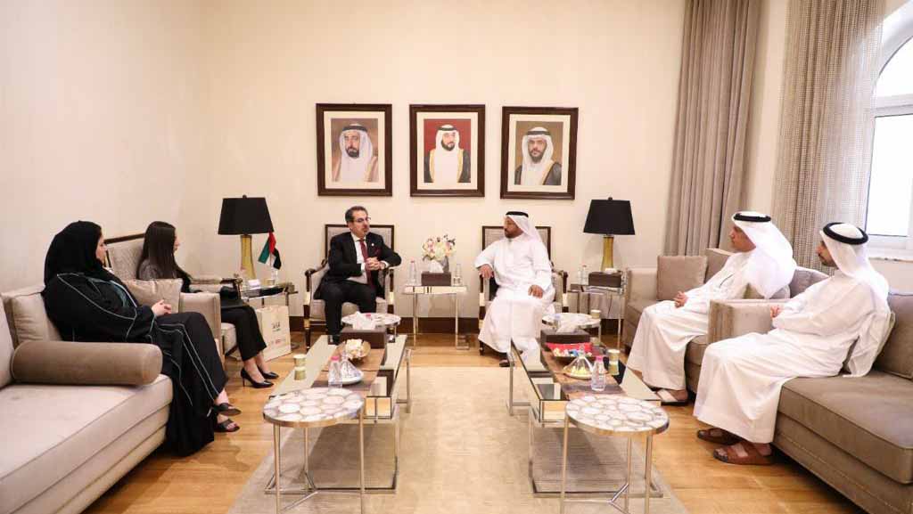 Image for the title: Sharjah Chamber, Syria discuss enhancing trade exchange 