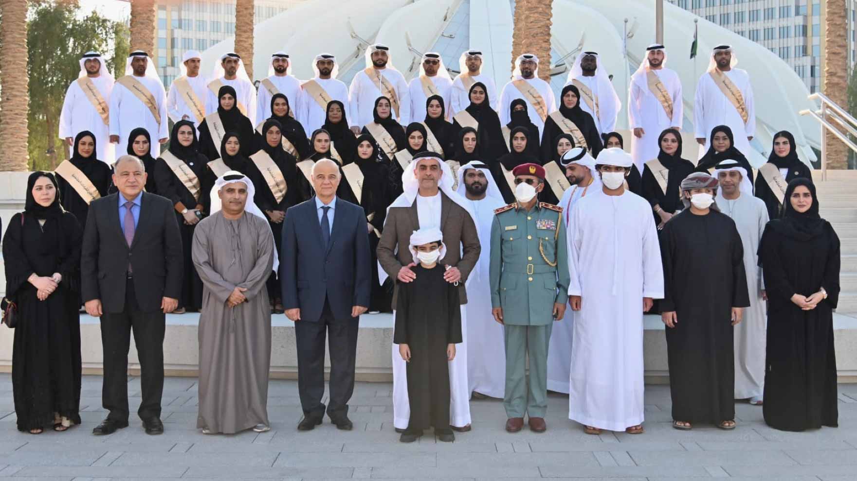 Image for the title: Saif bin Zayed attends graduation of 2021 class of Aqdar Diploma  