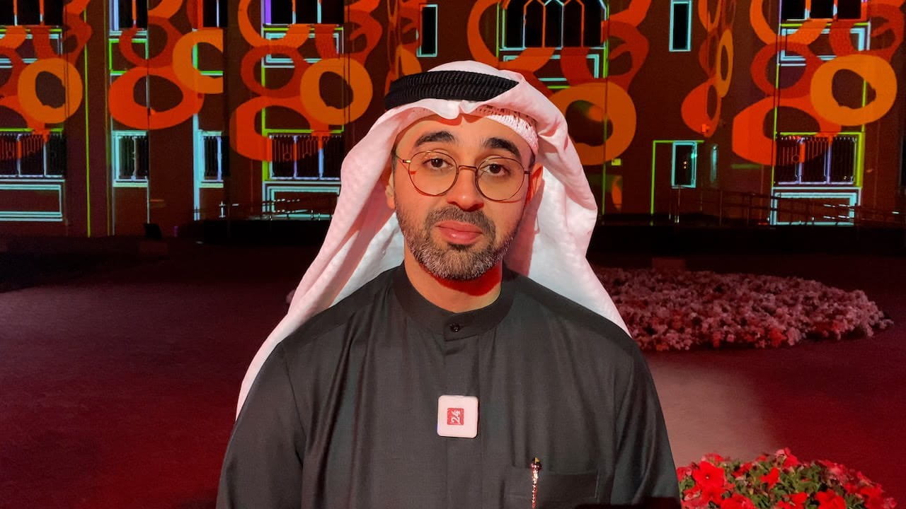 Image for the title: Al Midfa: spectacular shows at Sharjah Lights Festival 2022 