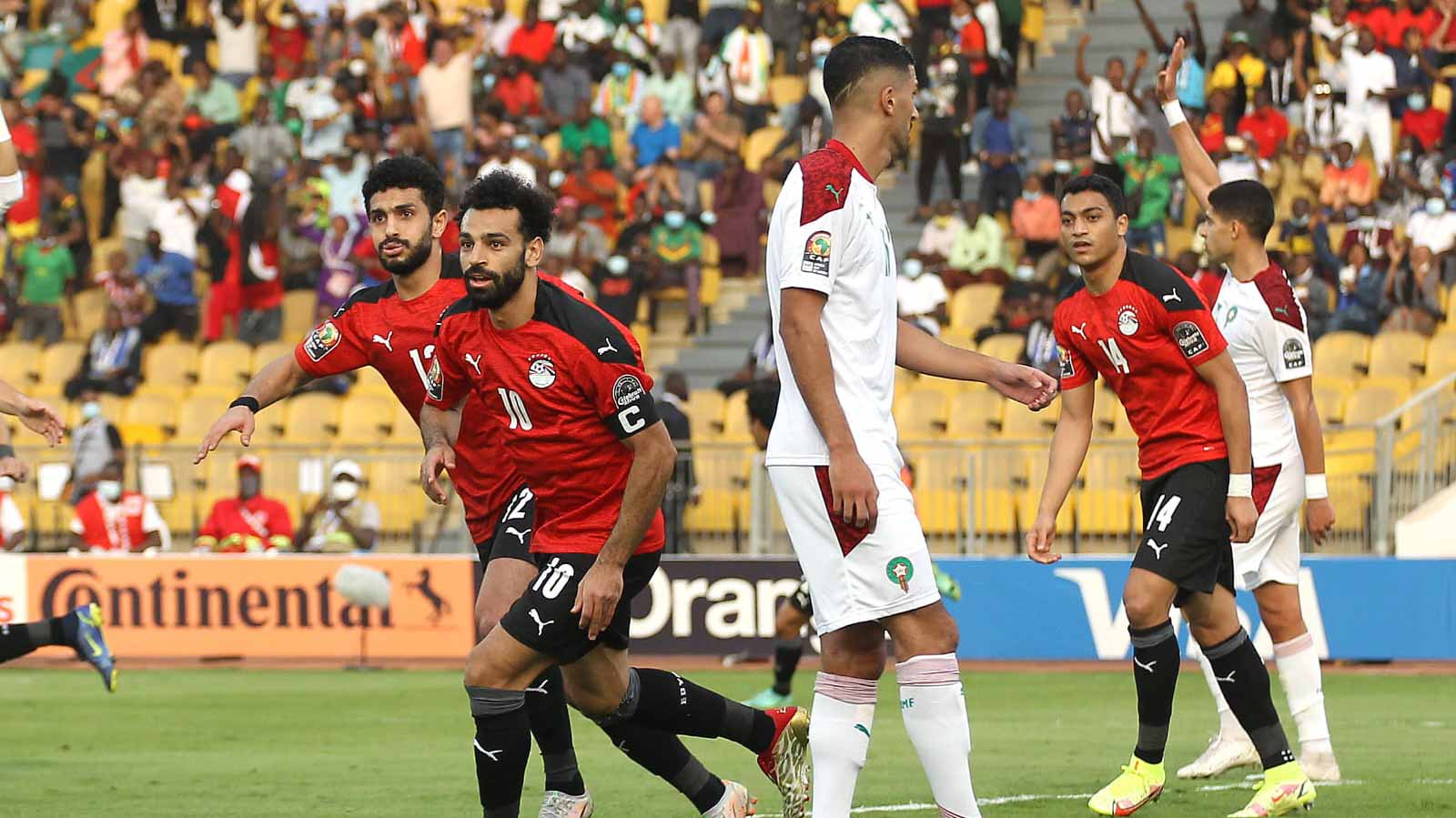 Image for the title: Egypt beat Morocco 2-1, advance to AFCON's semi-finals 