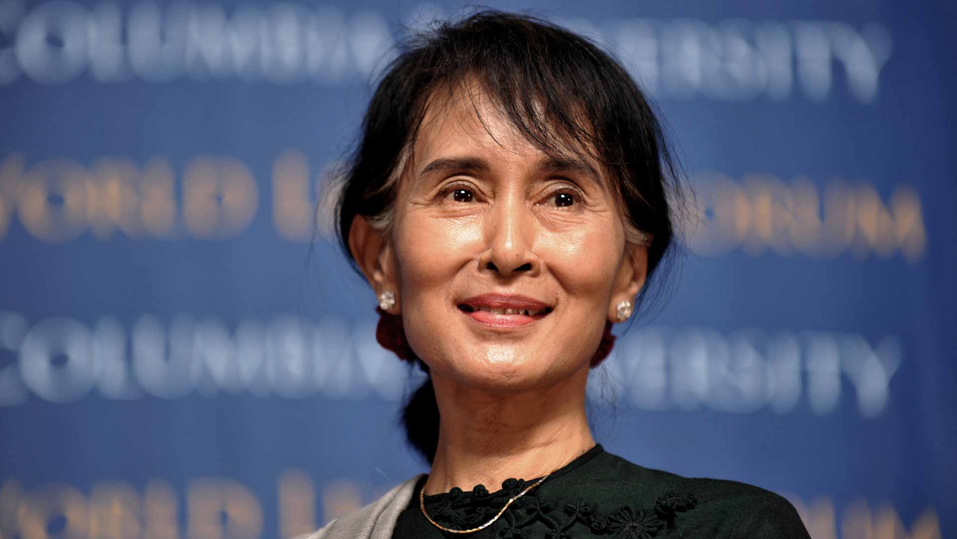 Image for the title: Myanmar's Suu Kyi to go on trial for election fraud Feb 14 