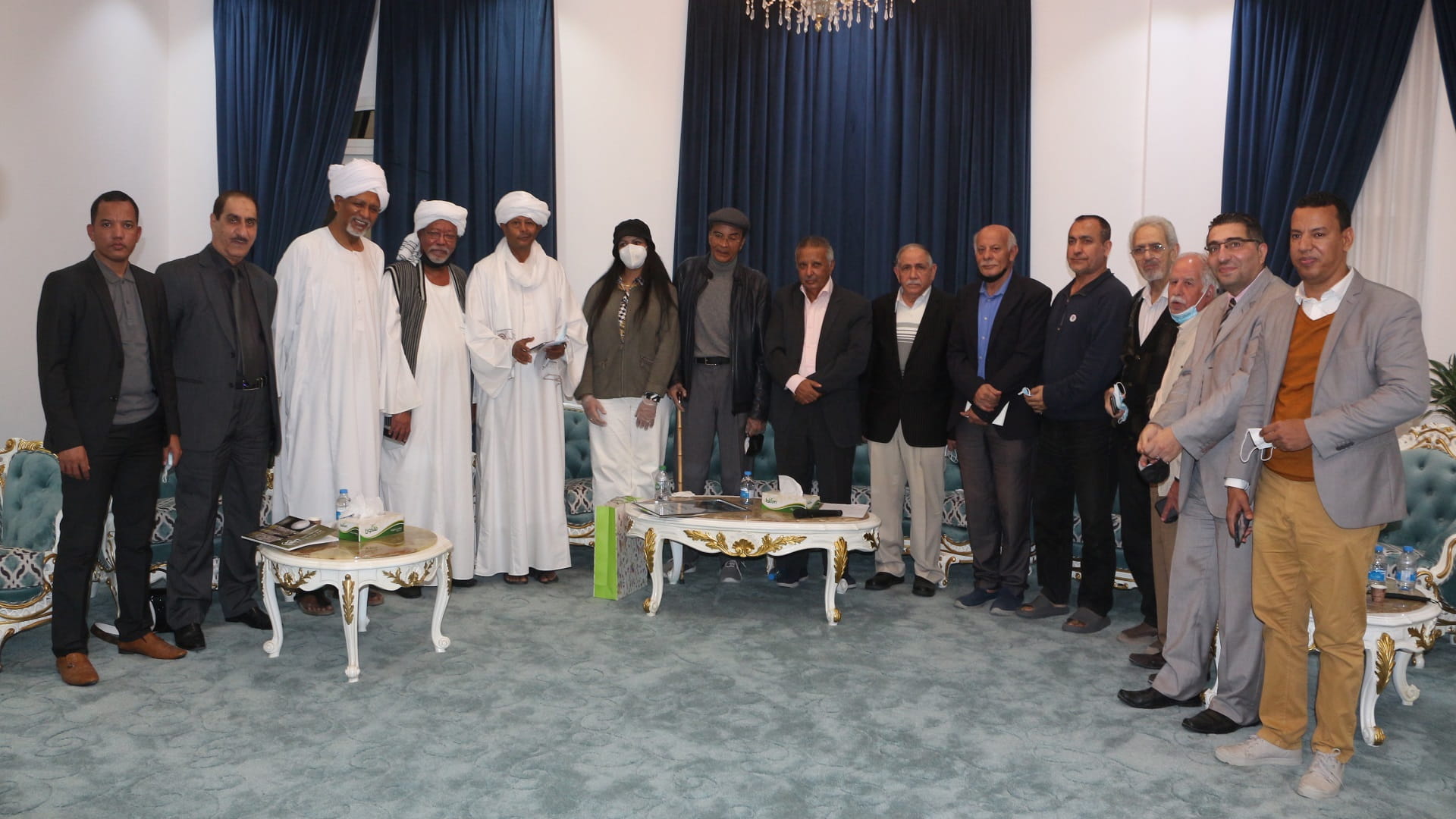 Image for the title: SACC hosts novelist Ibrahim Al Kony 