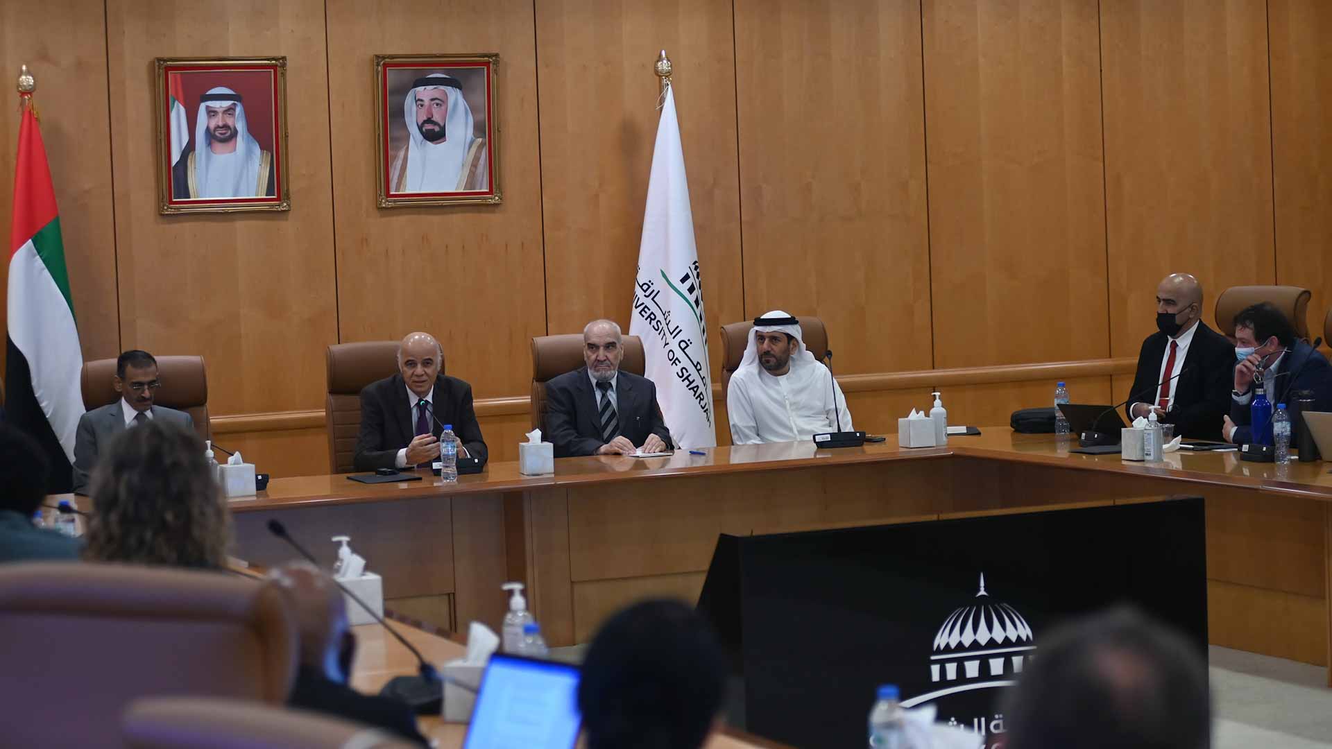 صورة بعنوان: جامعة الشارقة تبحث التعاون الأكاديمي مع الولايات المتحدة 