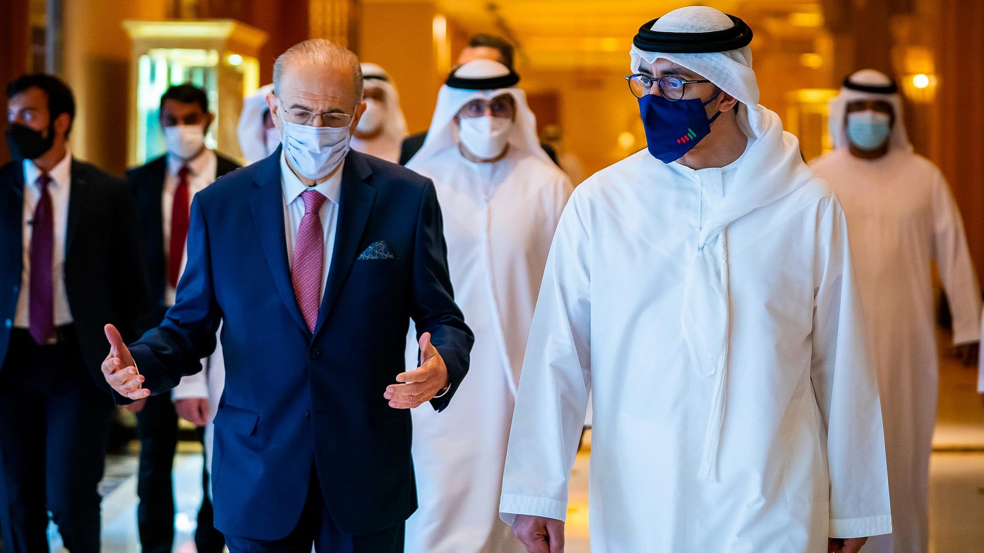 Image for the title: UAE FM, Cypriot counterpart discuss developing ties 