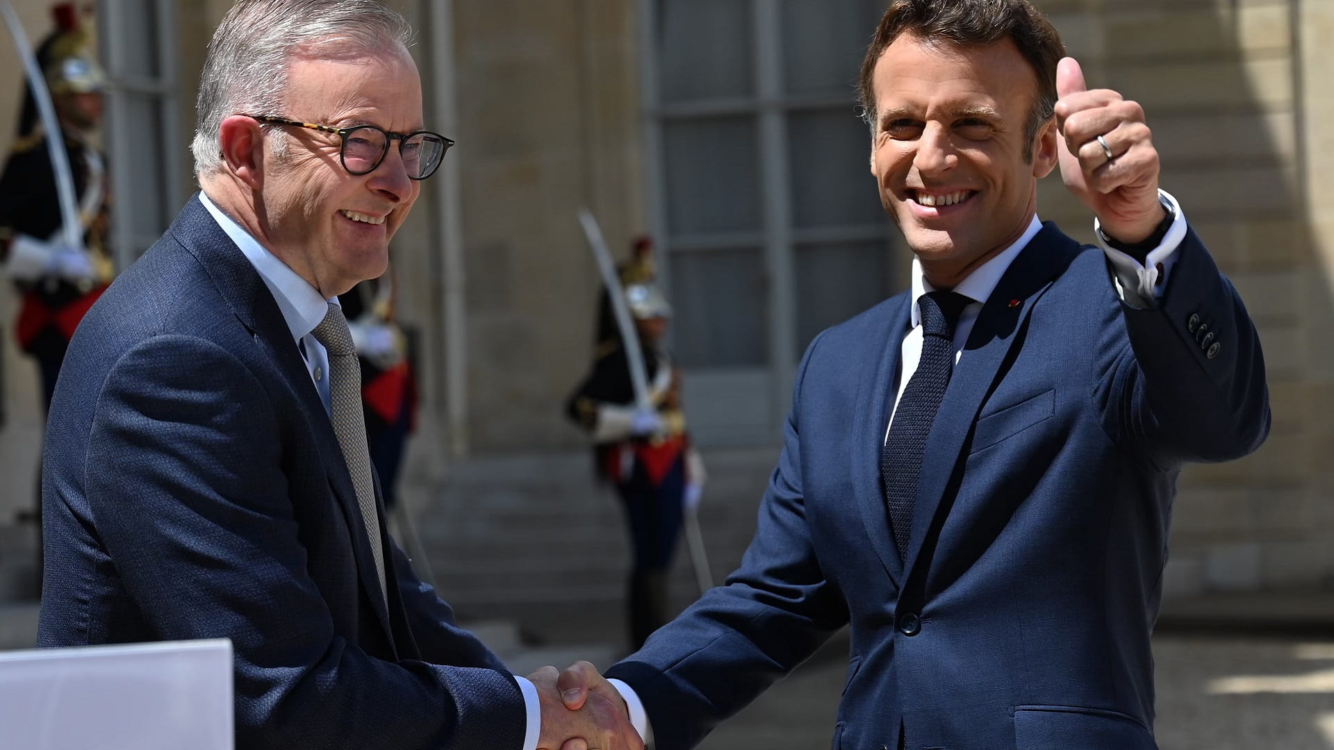 Image for the title: Australia opens new chapter in relations with France 