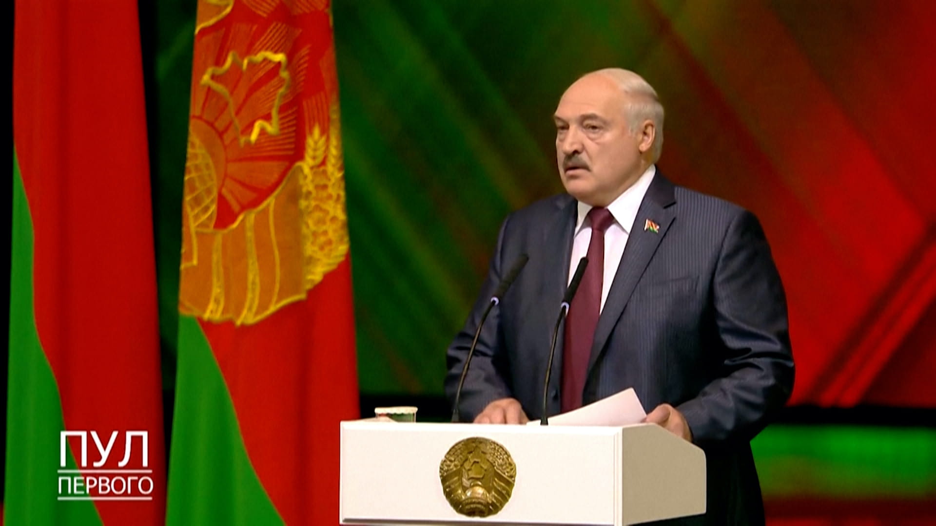 صورة بعنوان: لوكاشنكو يتهم أوكرانيا بإطلاق صواريخ على بيلاروسيا 