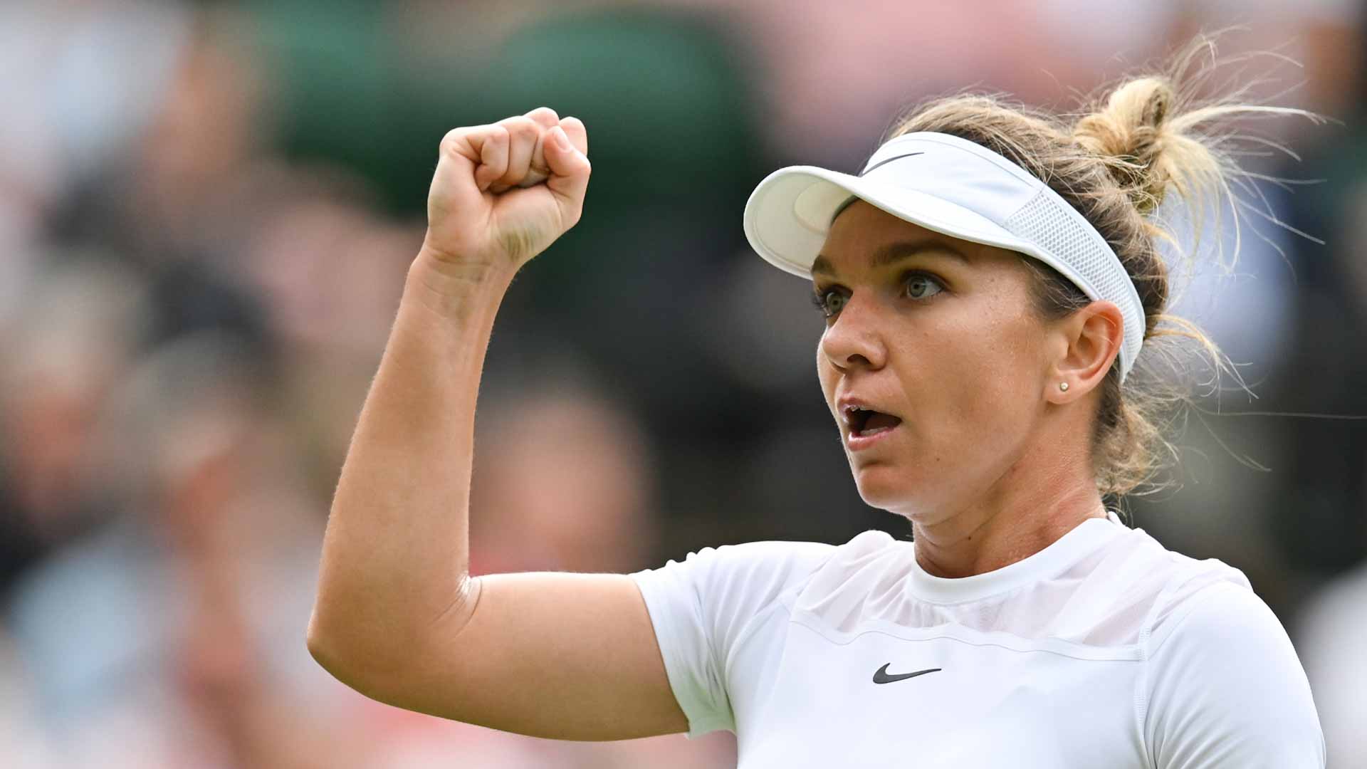 صورة بعنوان: هاليب تضرب موعداً مع انيسيموفا في دور الـ 8 لـ "ويمبلدون" 