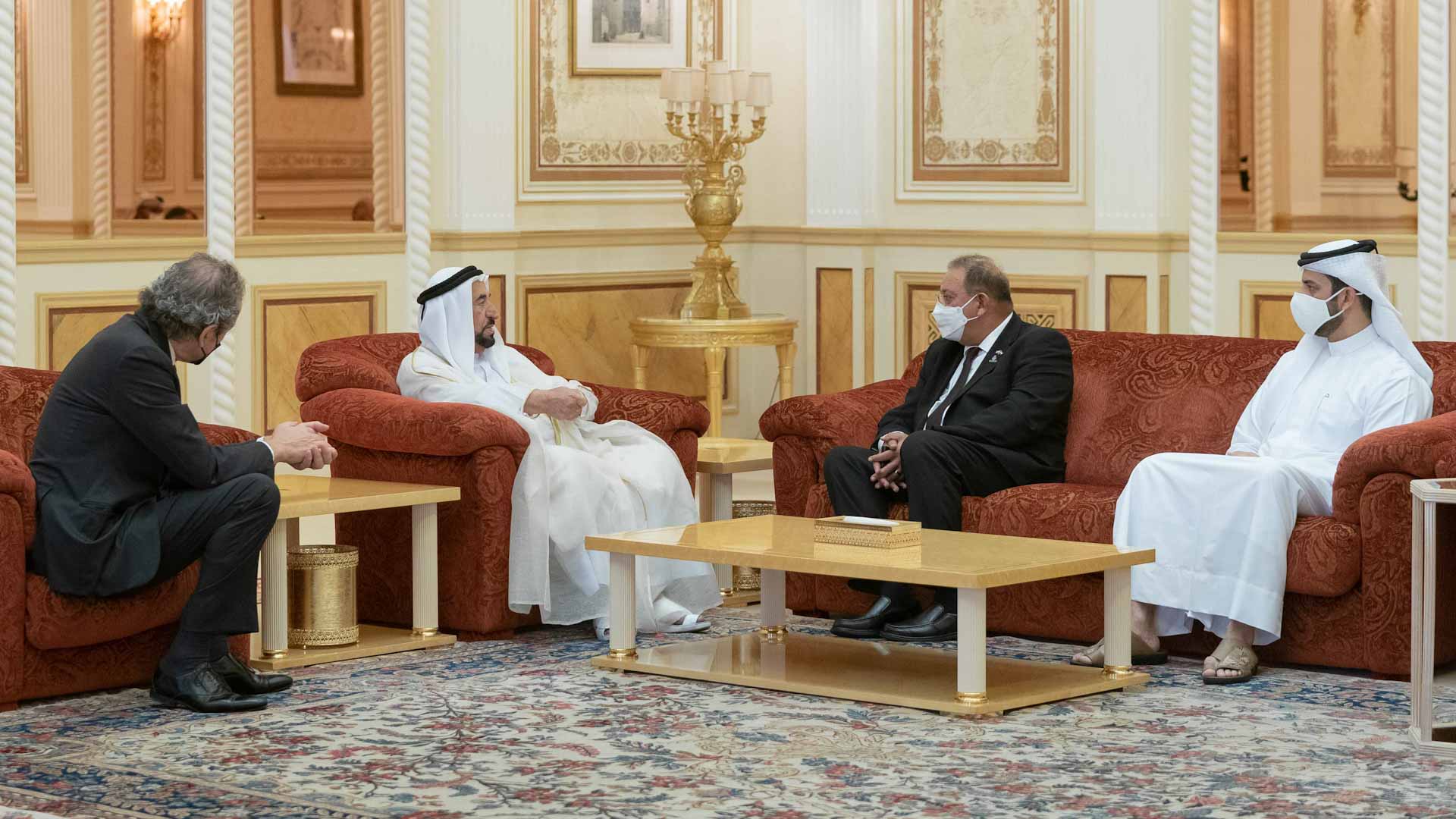 Image for the title: Sharjah Ruler receives CEO of Thailand’s National Oil Company 