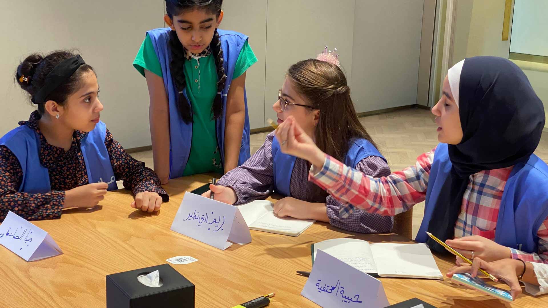 Image for the title: CNN presents workshop for Ithmar talents 