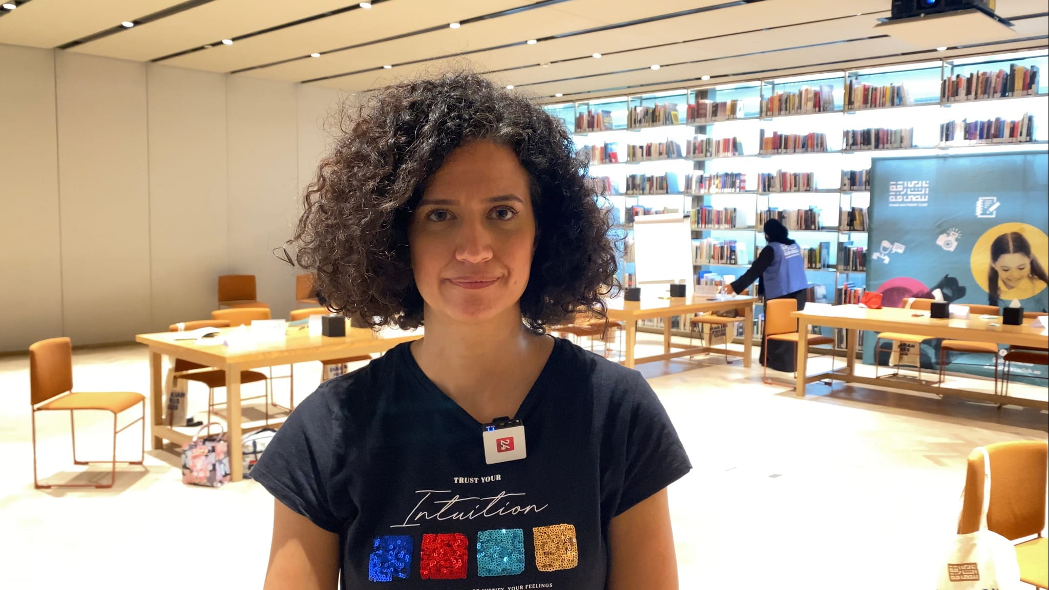 Image for the title: SPC and "CNN" are working together to train students 