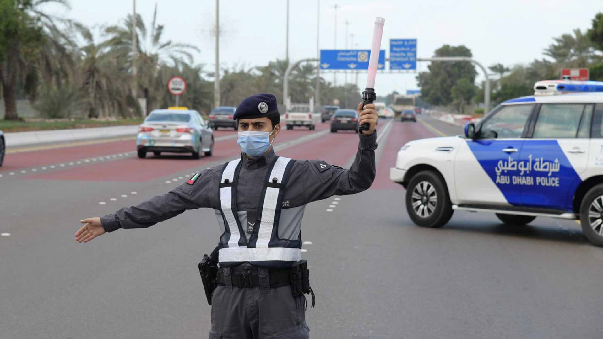 صورة بعنوان: شرطة أبوظبي: منظومة أمنية متكاملة لتعزيز السلامة في عيد الأضحى 