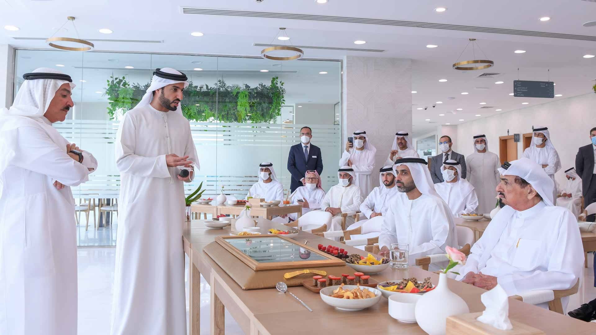 صورة بعنوان: حميد النعيمي يفتتح منتجع زويا الصحي بمنطقة الزوراء في عجمان 