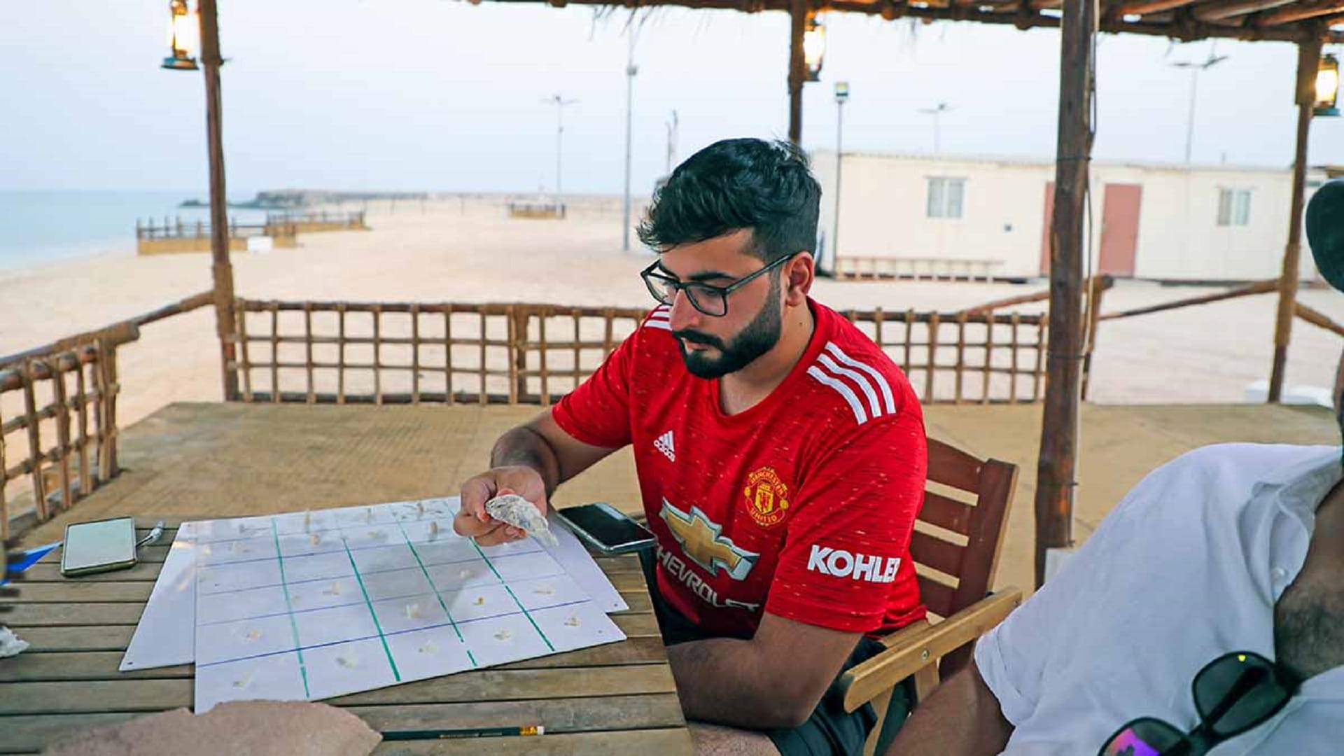 صورة بعنوان: "البيئة والمحميات" تدرب على استزراع الشعاب المرجانية في صير بونعير 