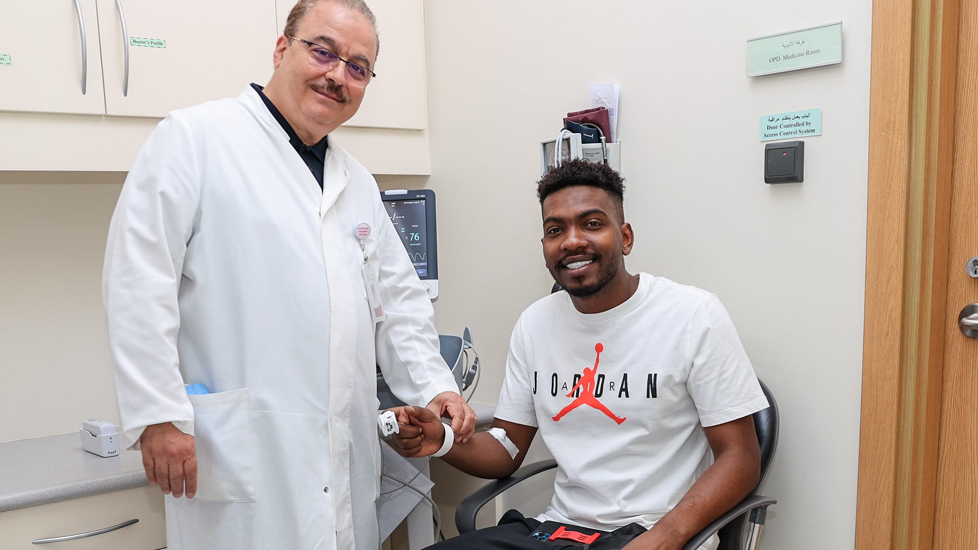 Image for the title: Sharjah FC starts pre-season programmed with medical test 