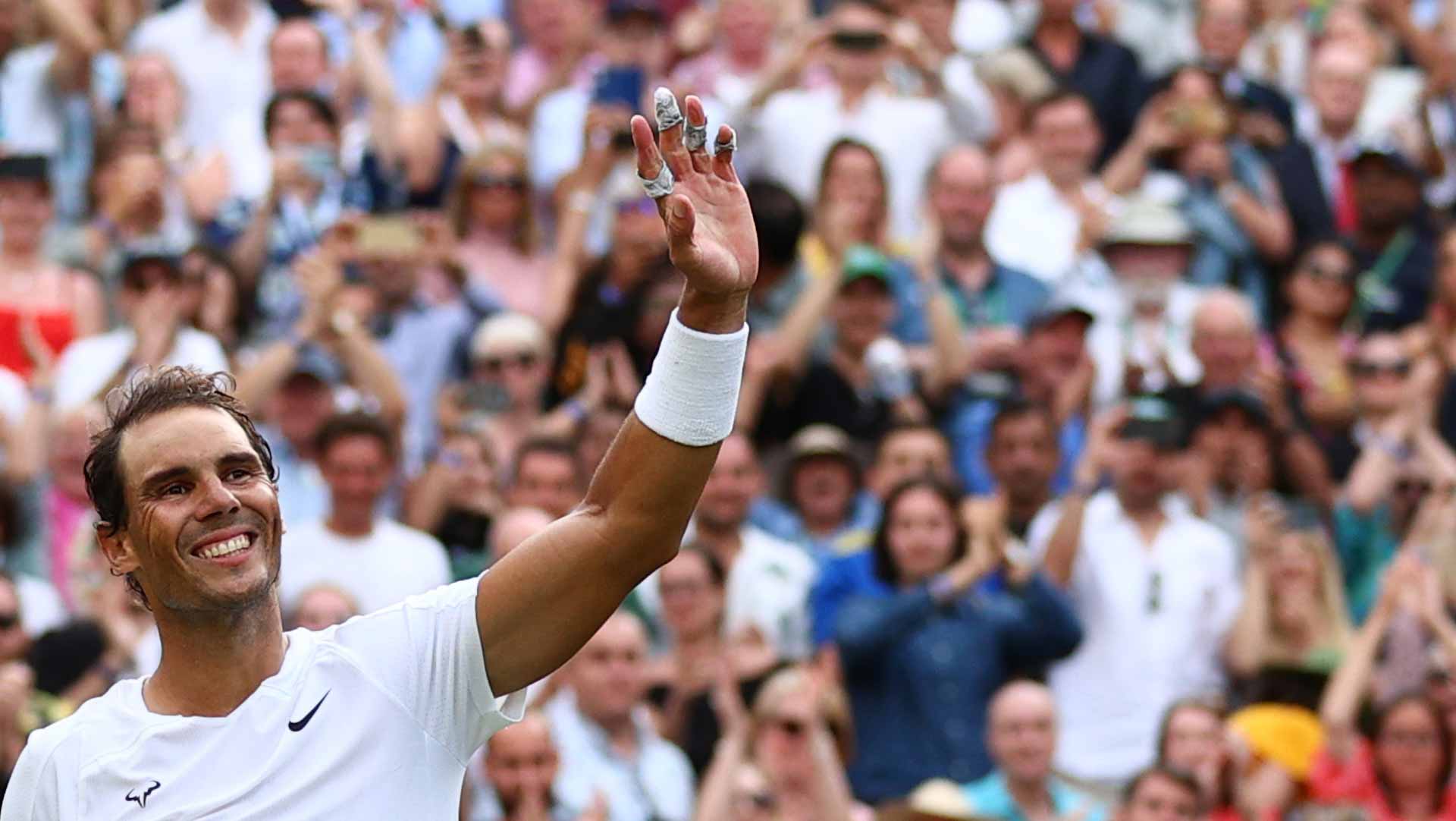 Image for the title: Nadal unsure he will be fit to face Kyrgios in Wimbledon semi 