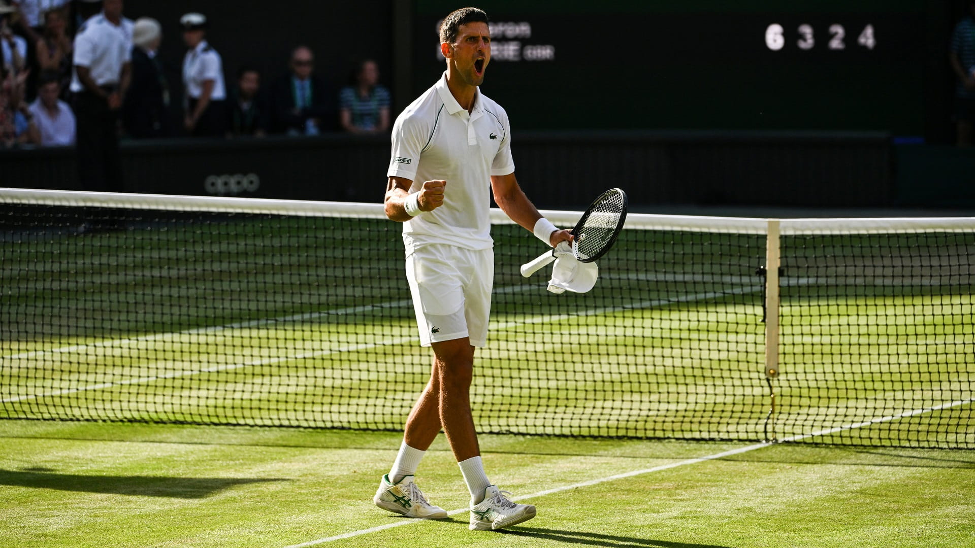 صورة بعنوان: ديوكوفيتش يصعد لنهائي بطولة ويمبلدون للتنس 