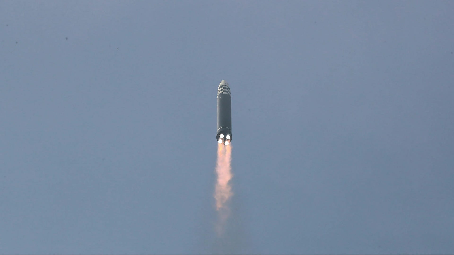 Image for the title: North Korea fires suspected rocket launchers 