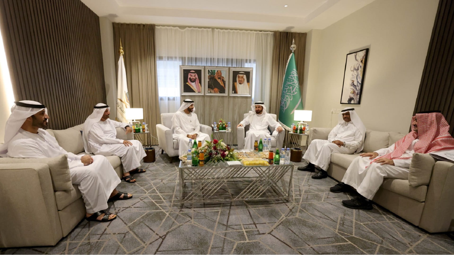 Image for the title: Chairman of GAIAE meets Saudi Hajj Minister 