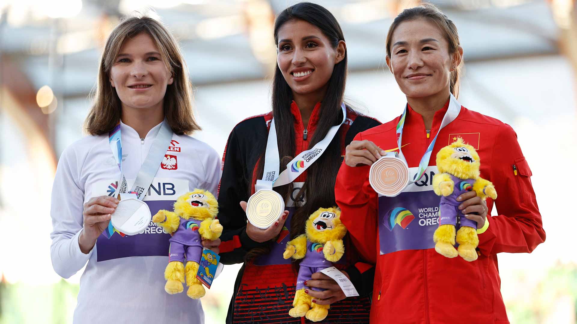 صورة بعنوان: البيروفية غارسيا ليون تحرز الذهبية الأولى في بطولة ألعاب القوى 