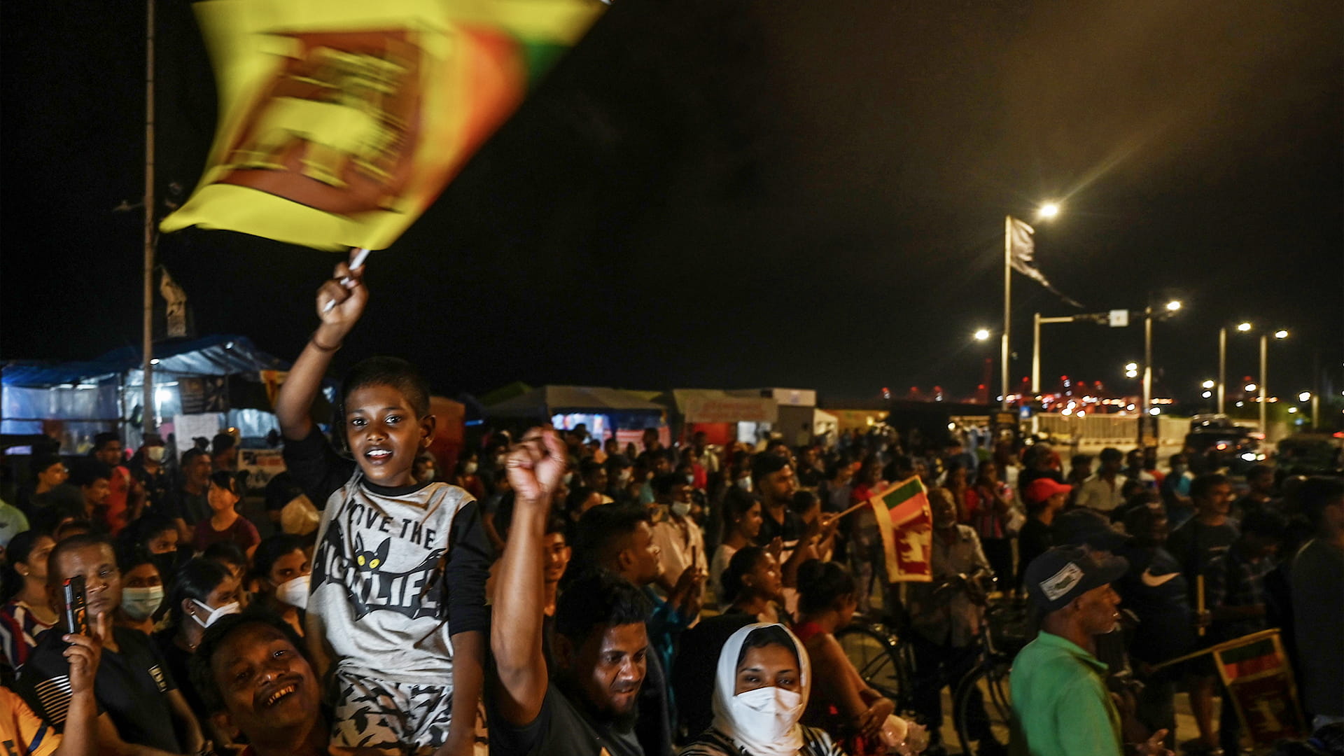 صورة بعنوان: مئة يوم على احتجاجات سريلانكا و"الرئيس" هدف جديد للمتظاهرين 