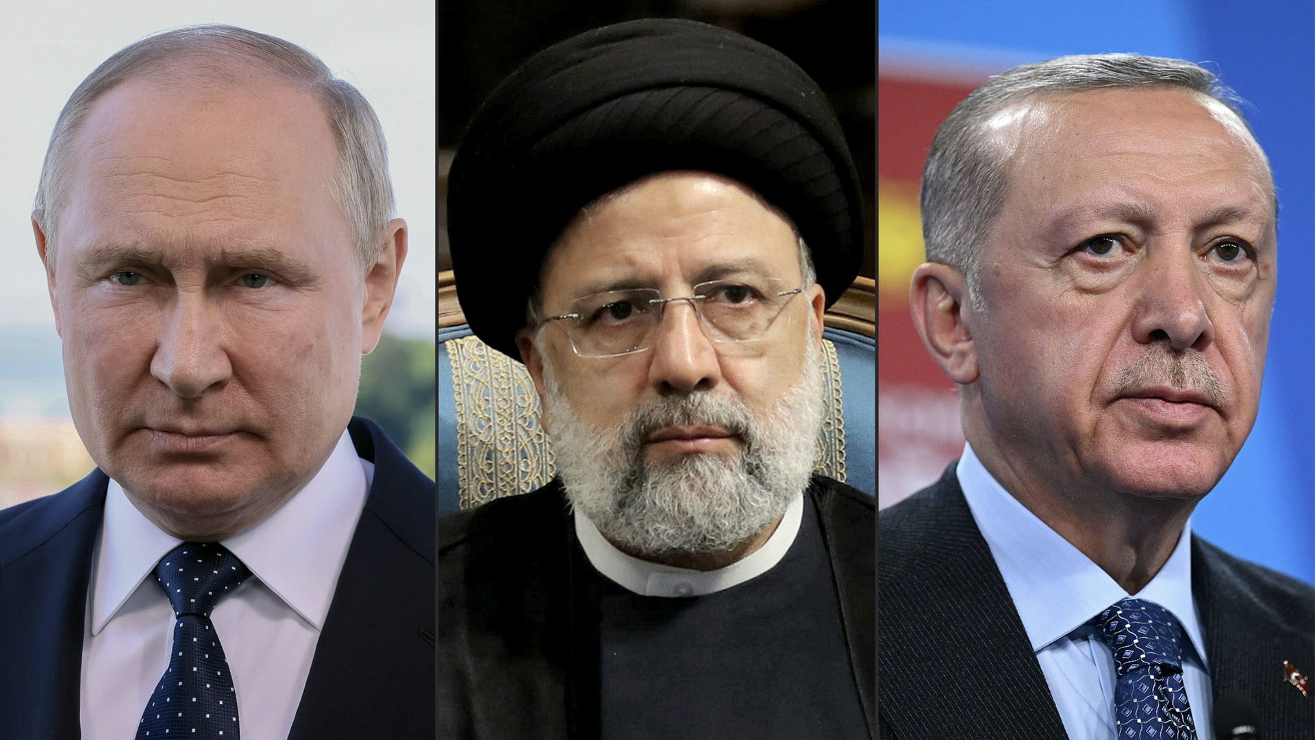 Image for the title: Iran hosts Putin, Erdogan for talks overshadowed by Ukraine war 
