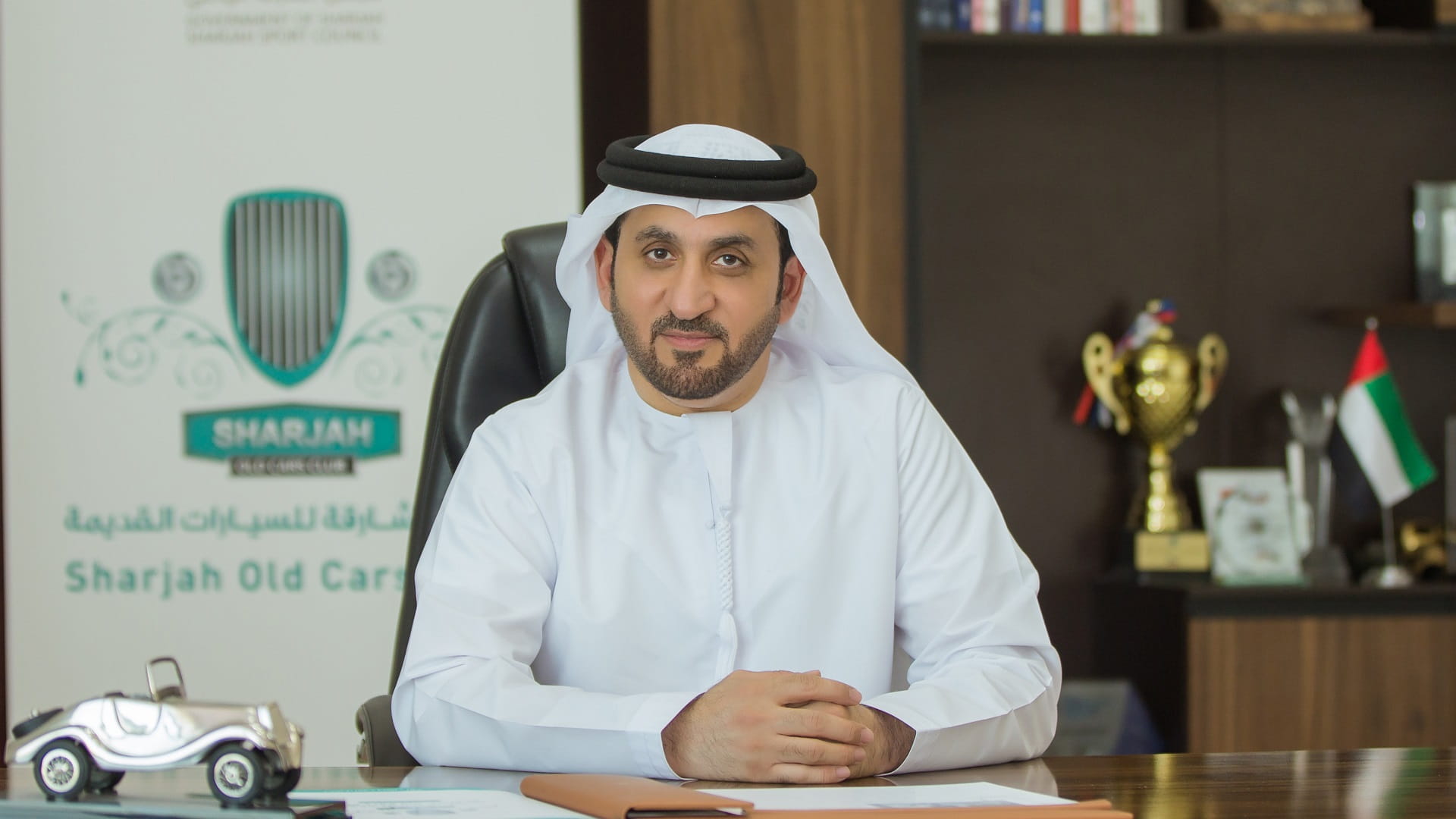 Image for the title: Sharjah Old Car Club cements position as leading institution 