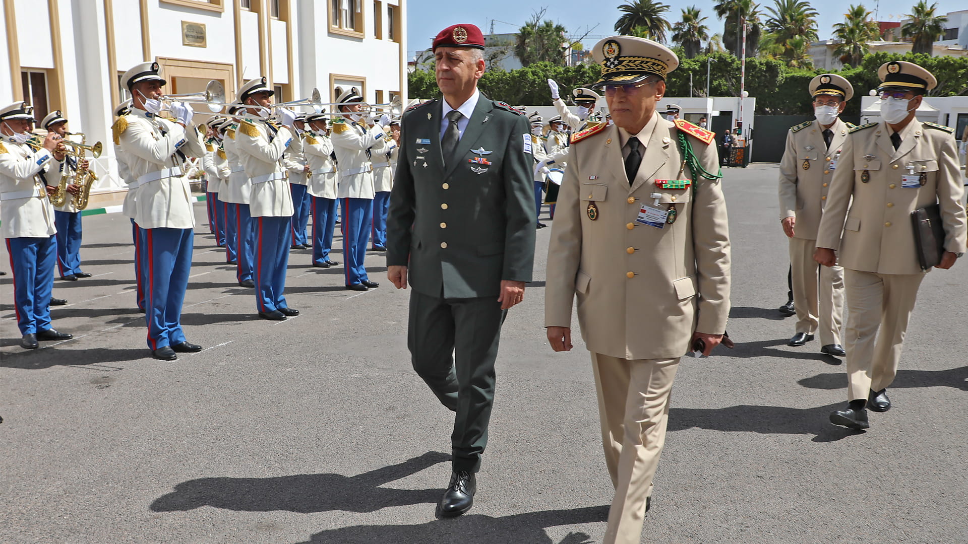 صورة بعنوان: المغرب وإسرائيل يعزّزان تعاونهما العسكري 
