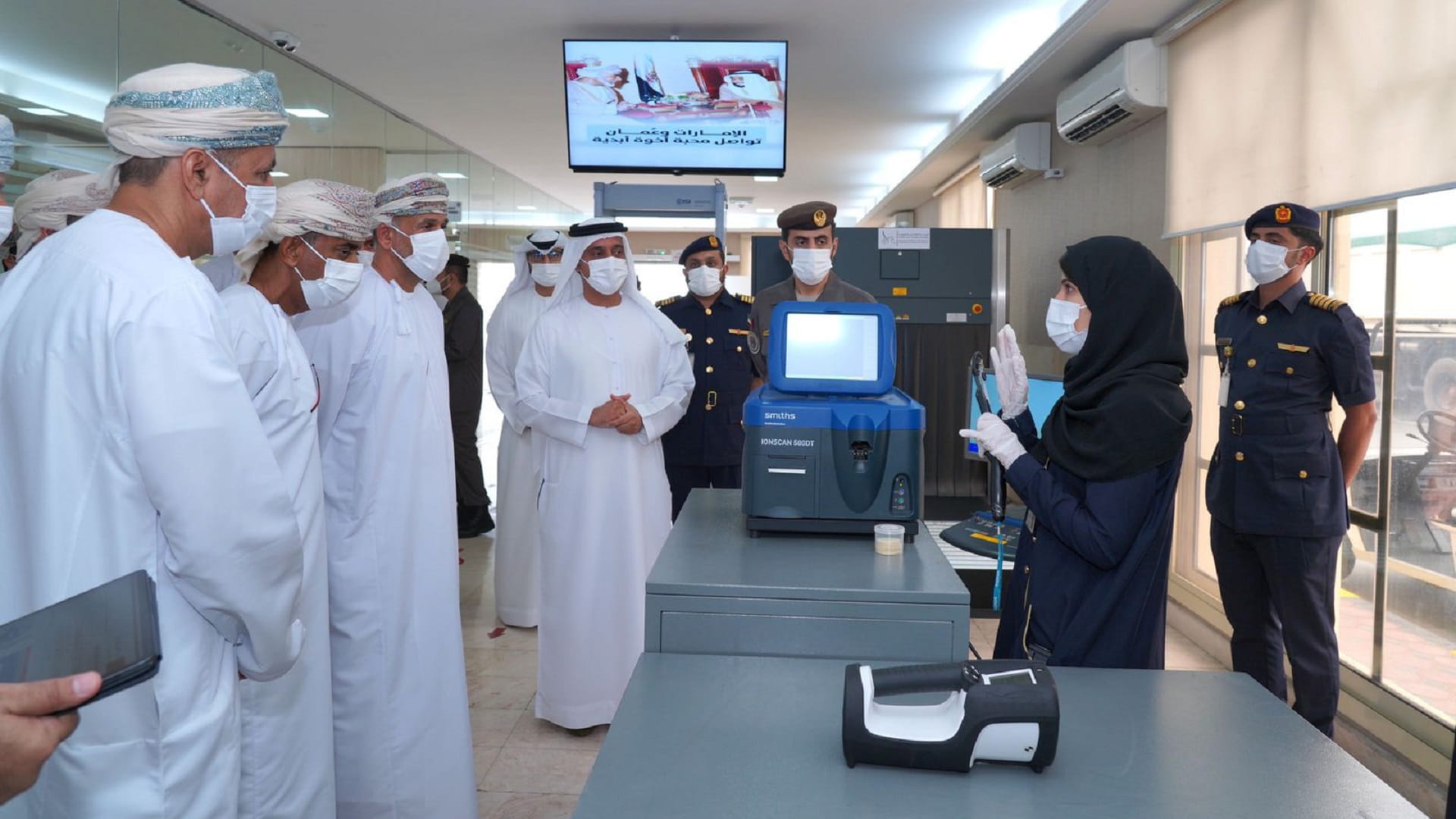 Image for the title: High-level Omani delegation visits Sharjah’s Khatm Milaha