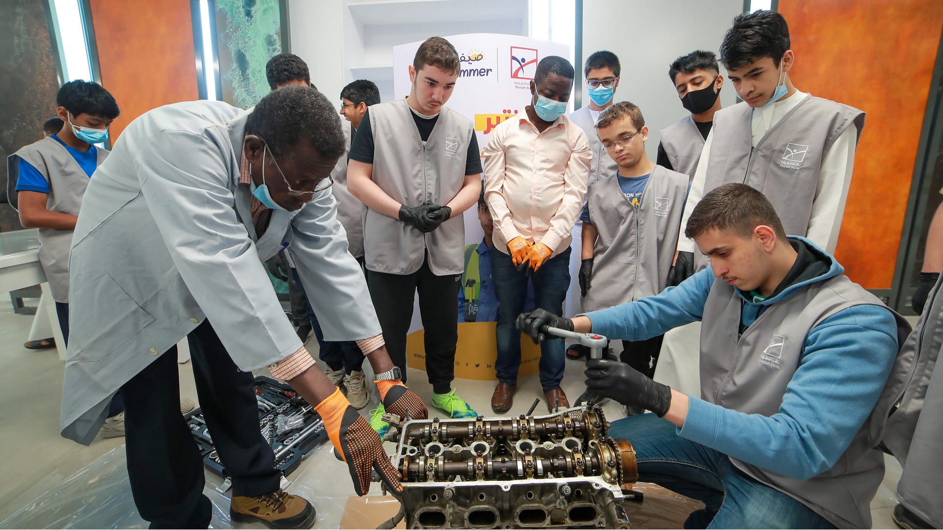 Image for the title: Sharjah Youth  launches 21-event "Skills Lab" 