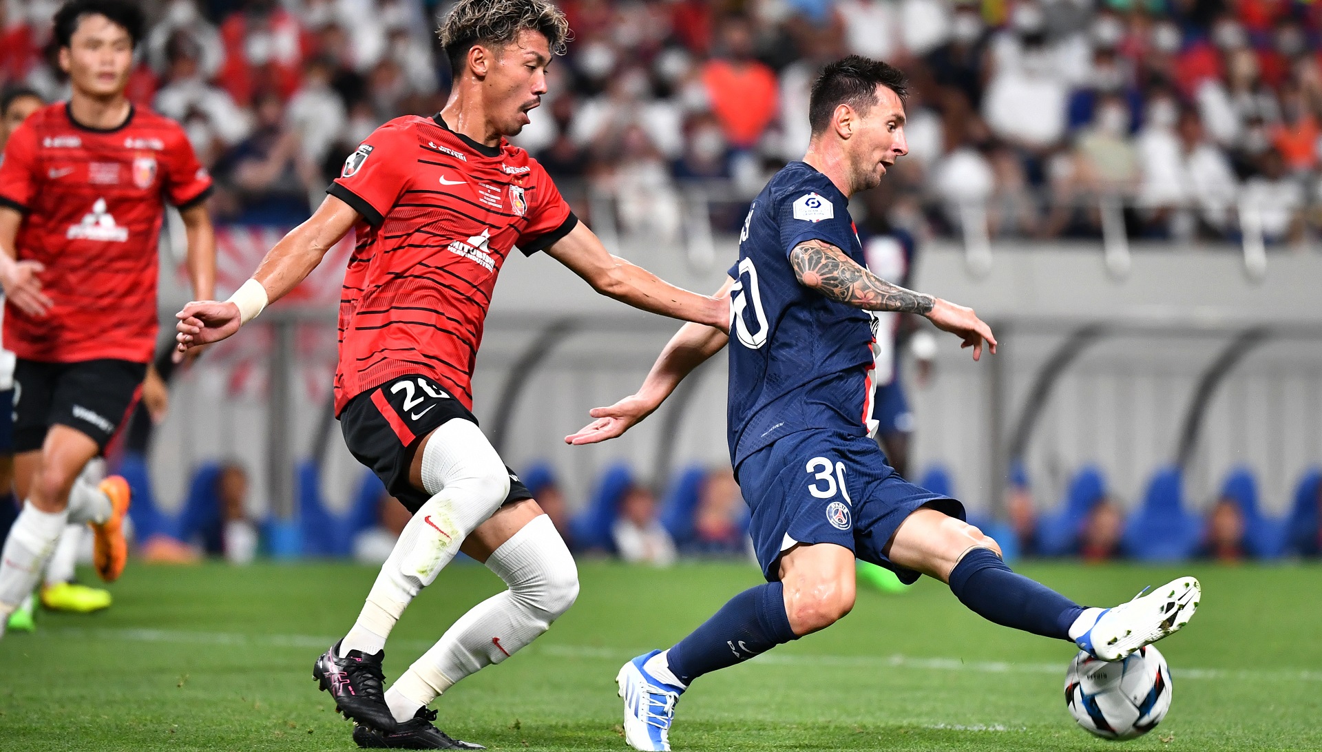 صورة بعنوان: سان جيرمان يتخطى أوراوا في لقاء ودي استعداداً للموسم الجديد 