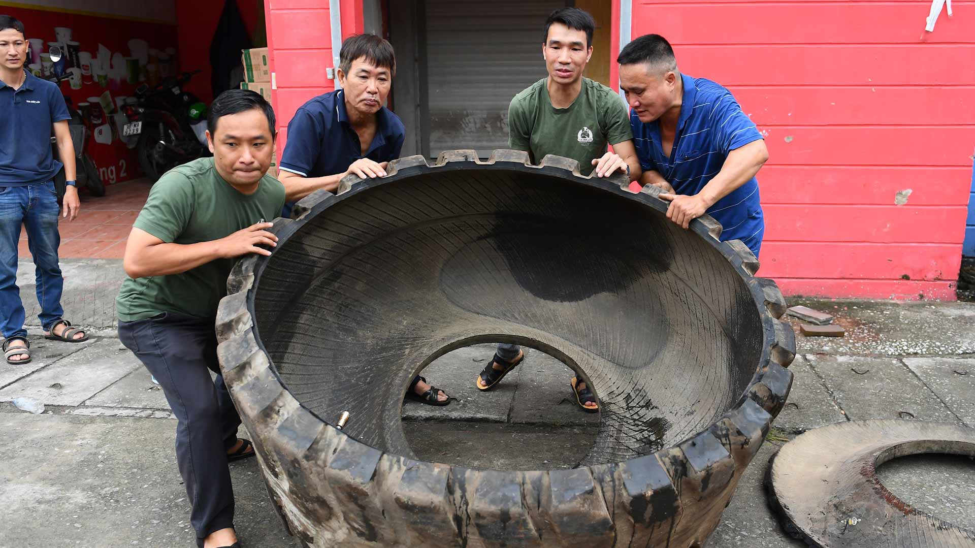 Image for the title: From war to peace: Vietnam's rubber sandals march on 