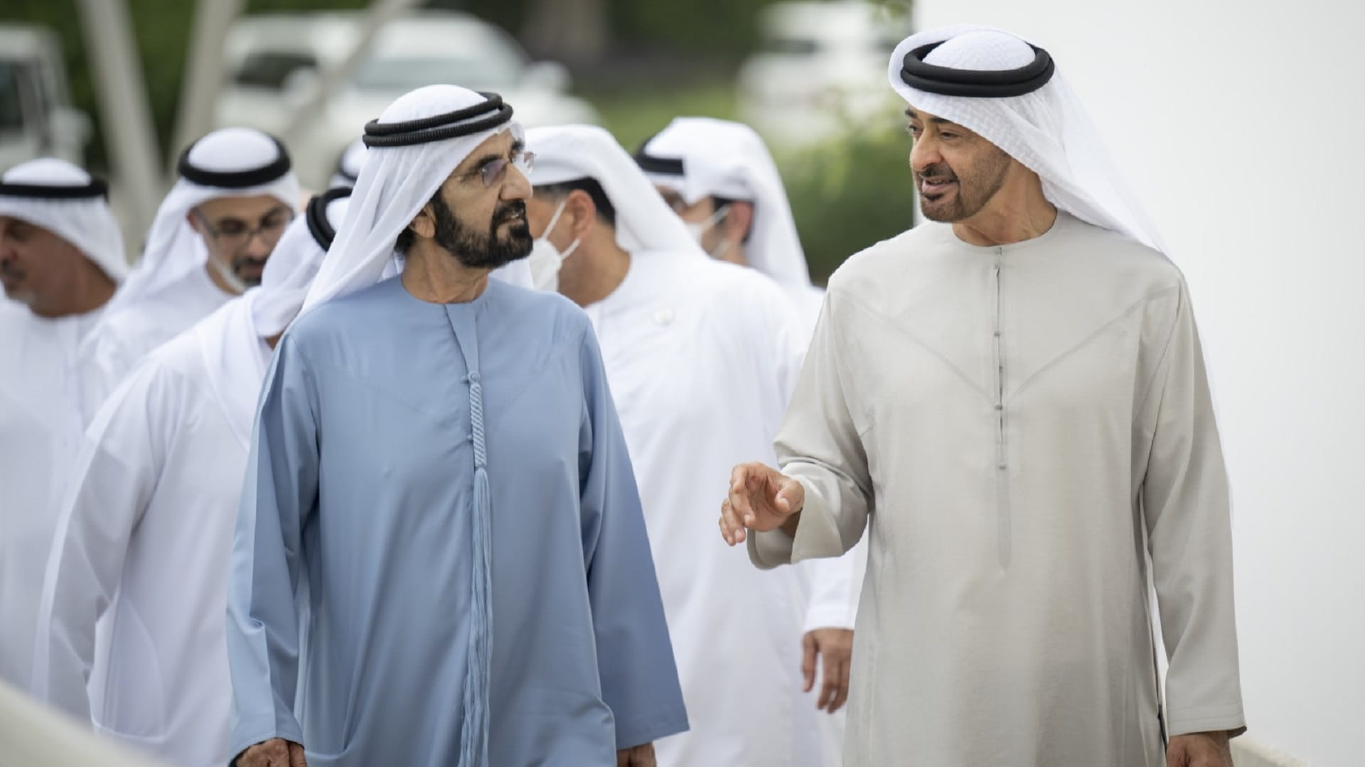 Image for the title: UAE President meets with Mohammed bin Rashid 