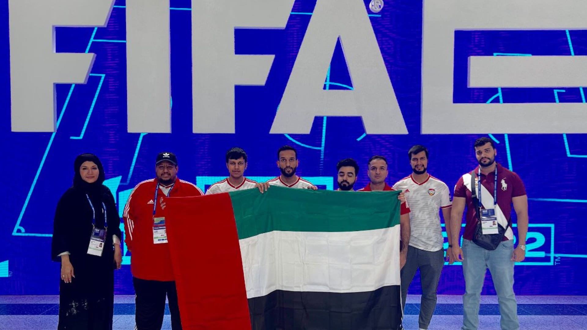 صورة بعنوان: منتخبنا الوطني يدشن غداً مسيرته بكأس العالم للرياضات الإلكترونية  