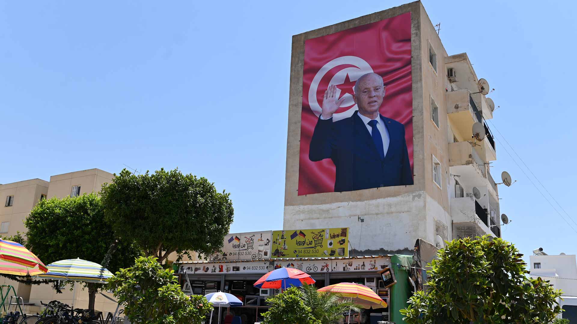 Image for the title: Tunisia approves new constitution in vote with low turnout 