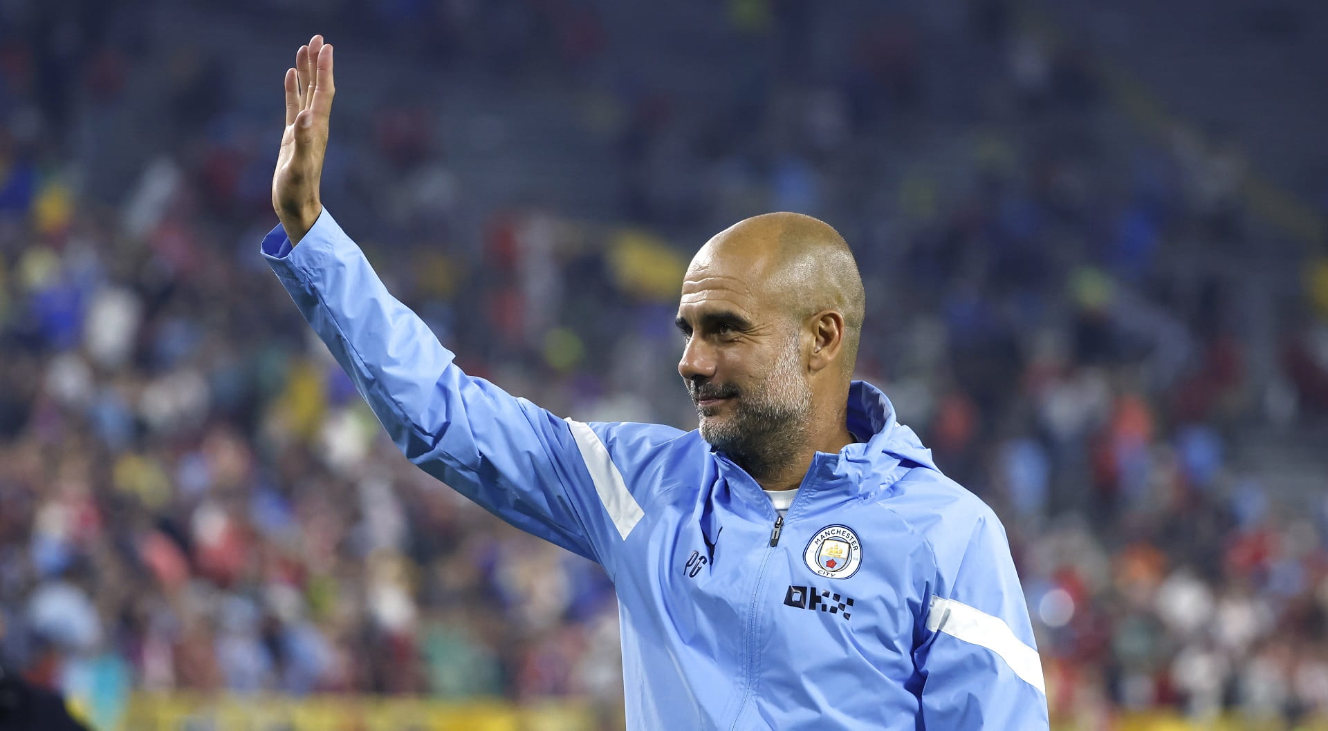 صورة بعنوان: المدرب الإسباني جوارديولا يشيد بتطور كرة القدم للسيدات 