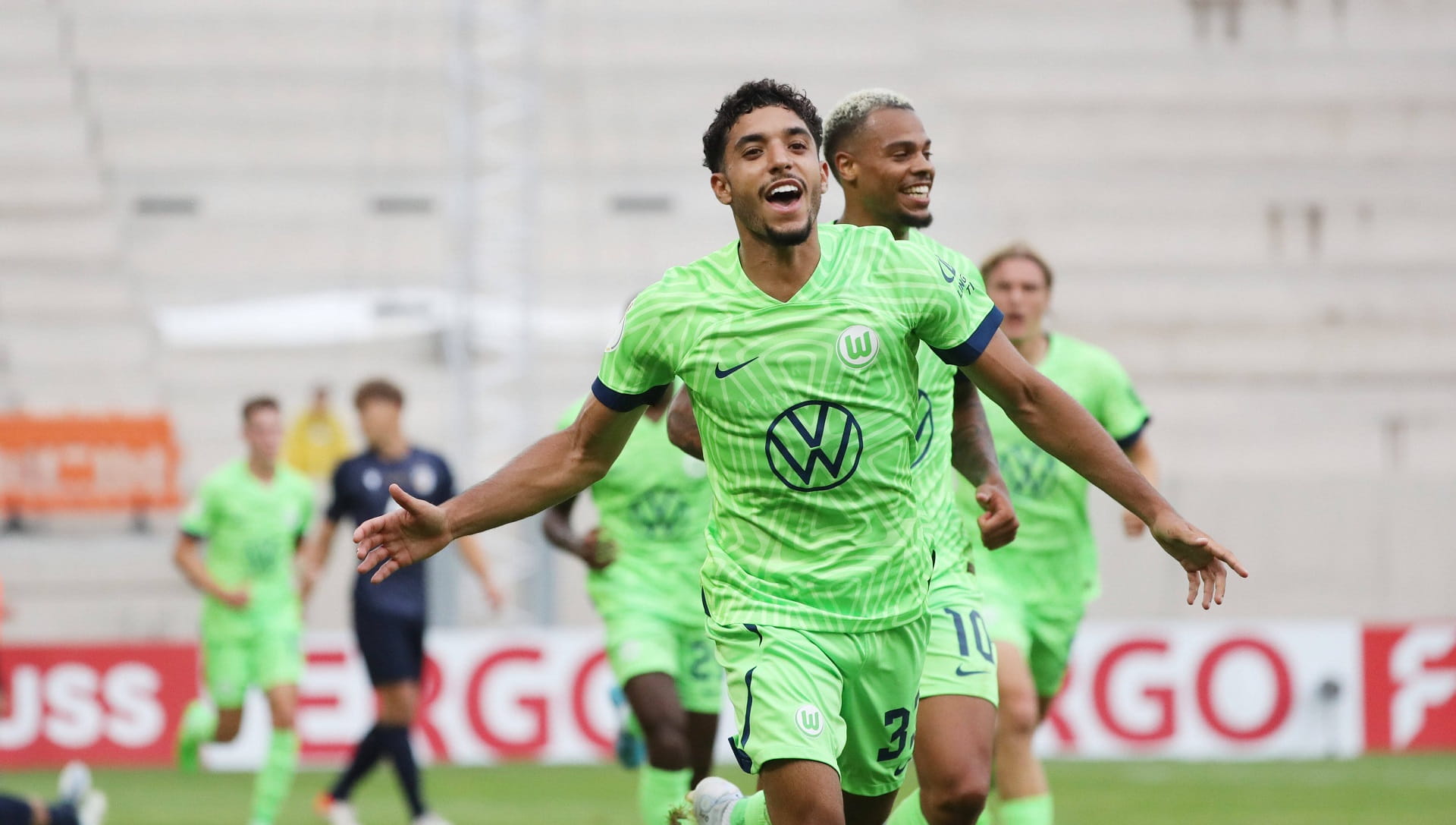 صورة بعنوان: فولفسبورج يتأهل للدور الثاني في بطولة كأس ألمانيا 